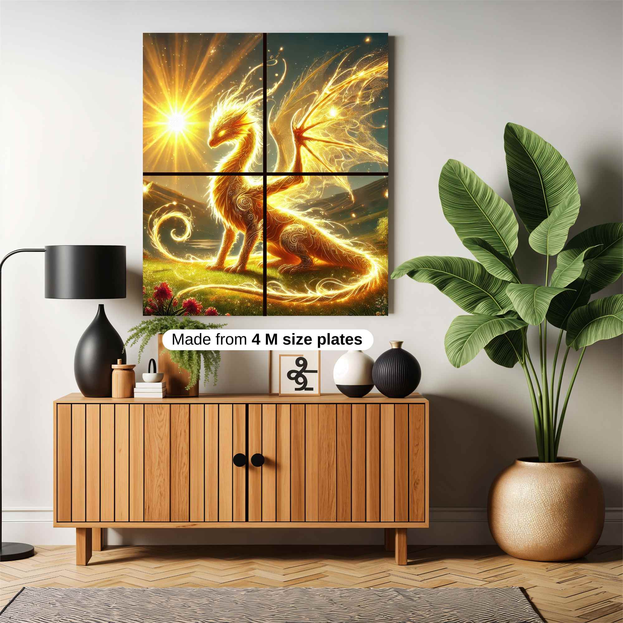 Sunlit Majesty Safe Wall Magnetic / M