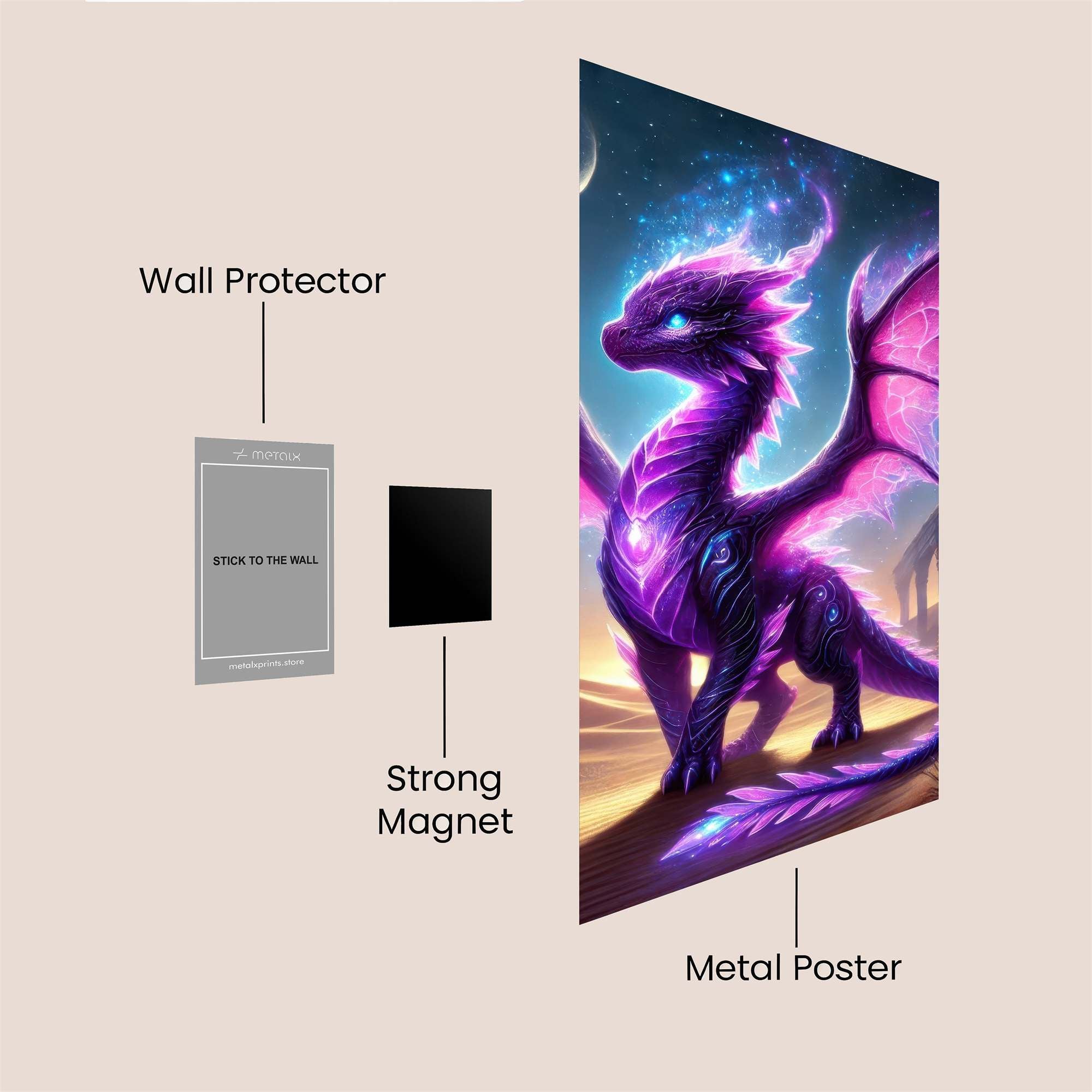 Lunar Majesty Safe Wall Magnetic / M