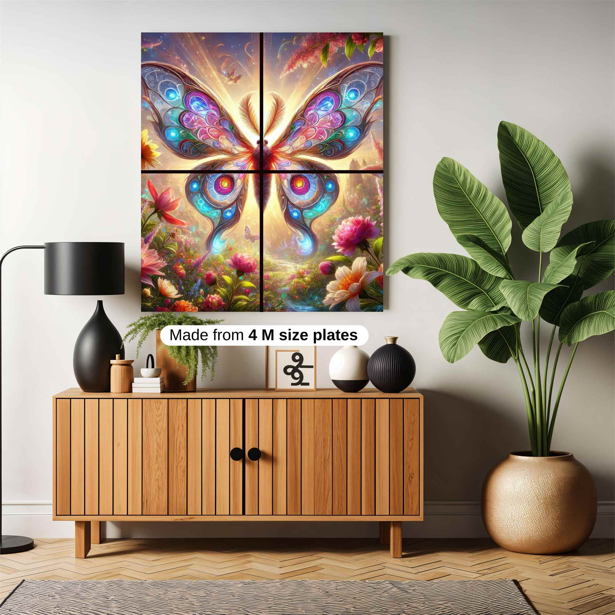 Butterfly Radiance Safe Wall Magnetic / M