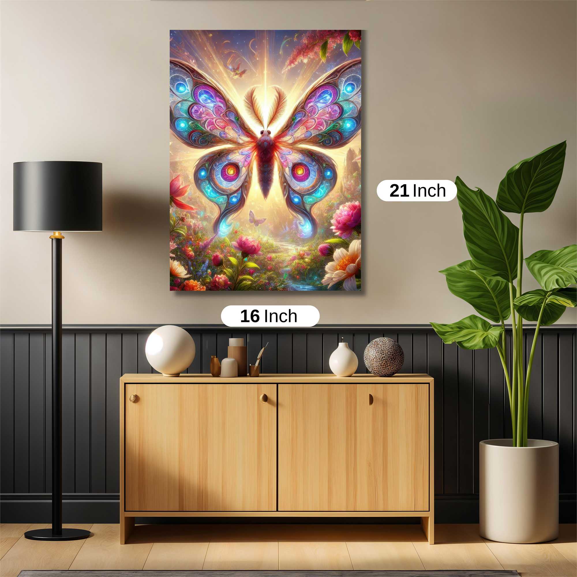Butterfly Radiance Safe Wall Magnetic / M