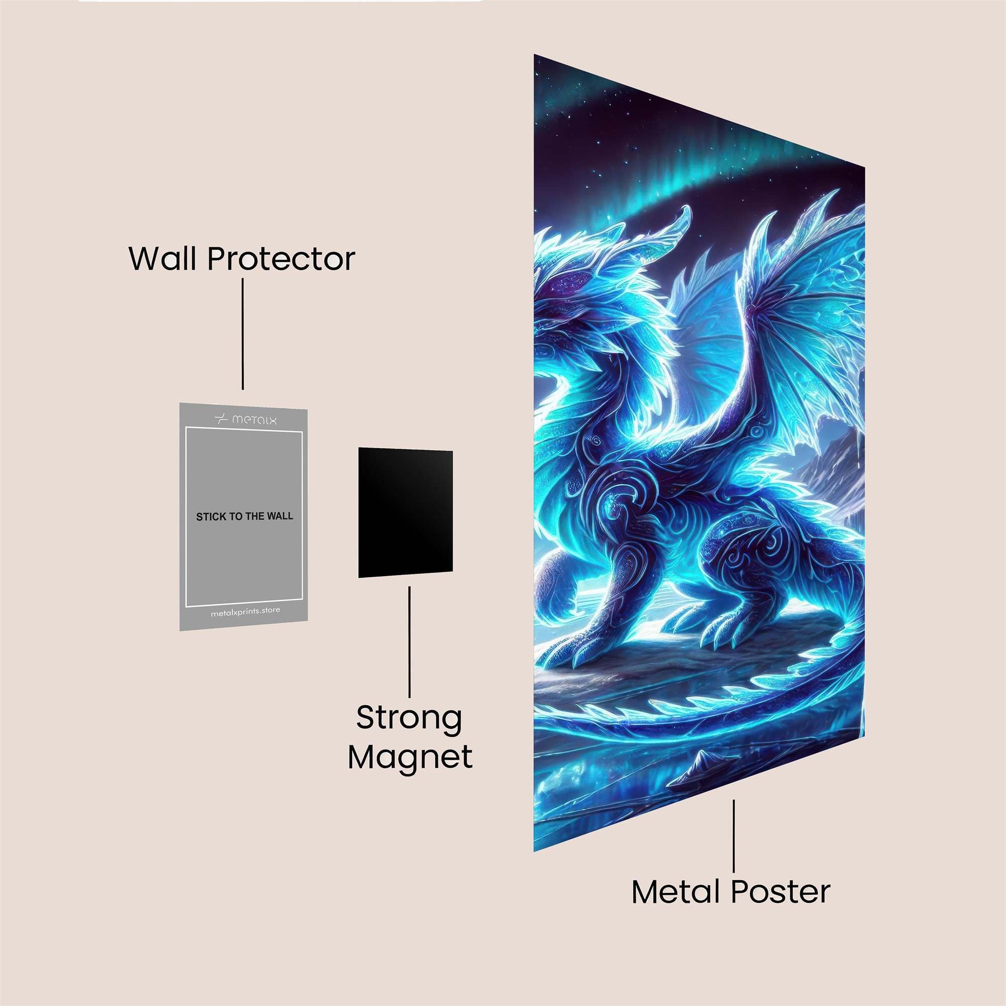 Frost Serenity Safe Wall Magnetic / M