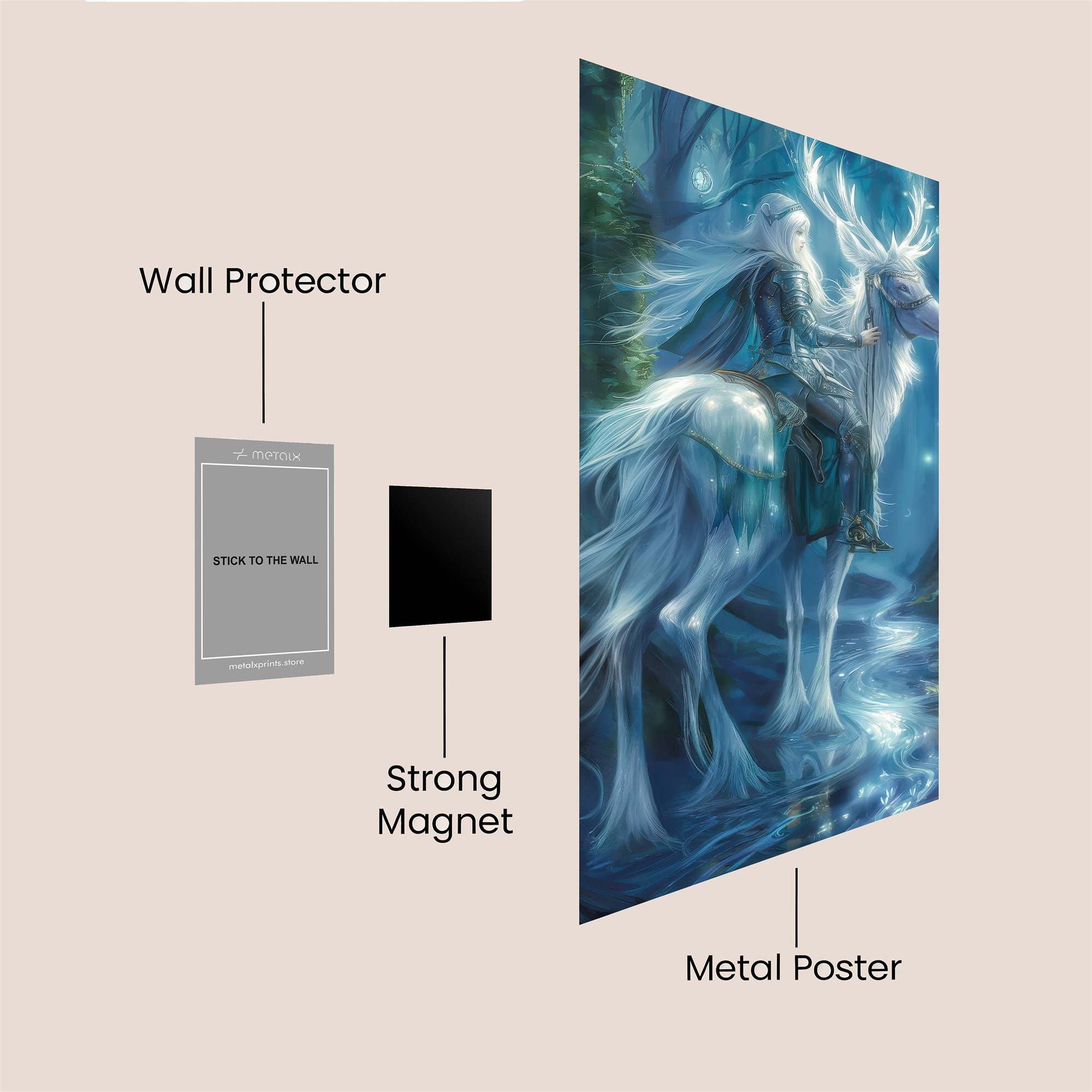 Elf Enchantment Safe Wall Magnetic / M