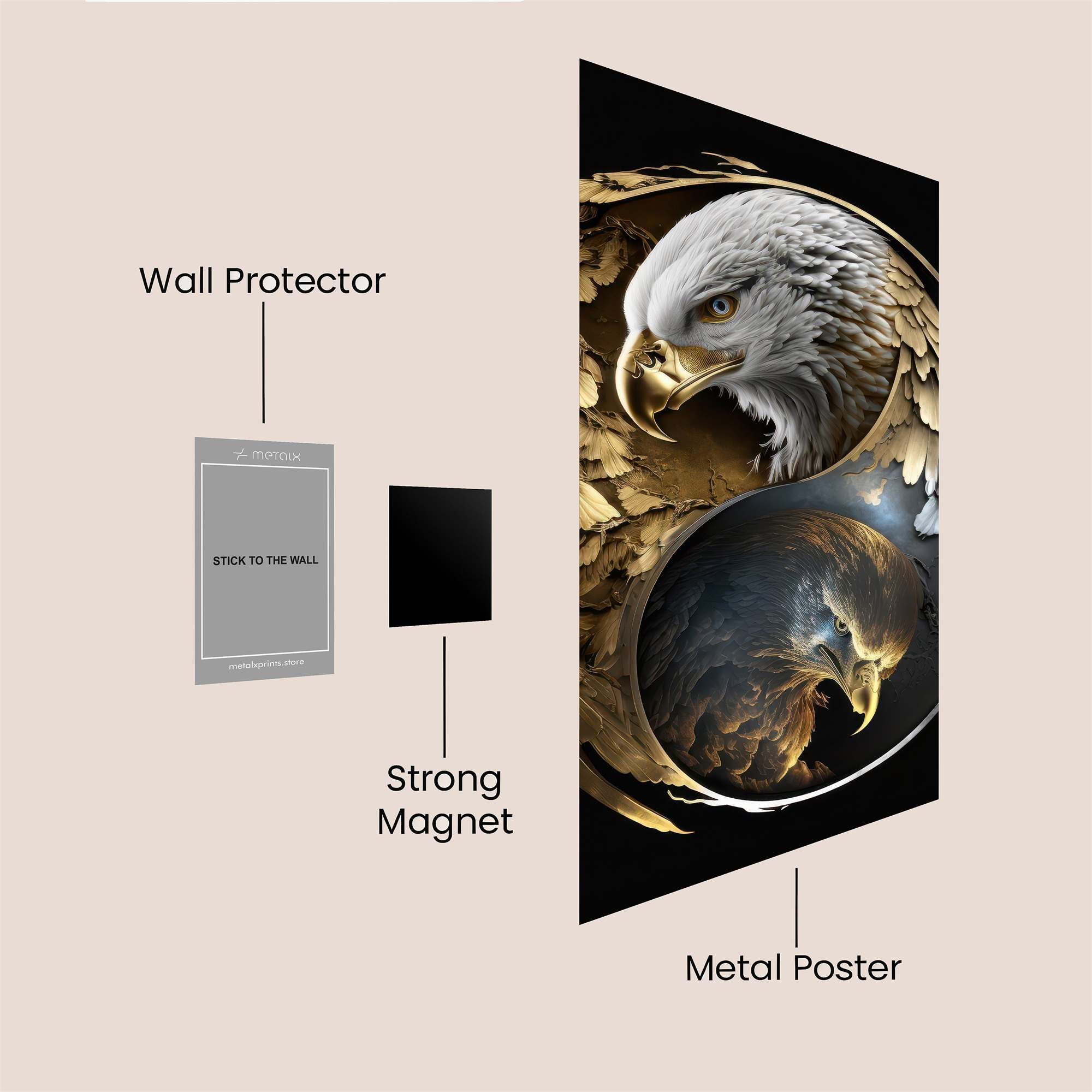 Eagle Duality Safe Wall Magnetic / M