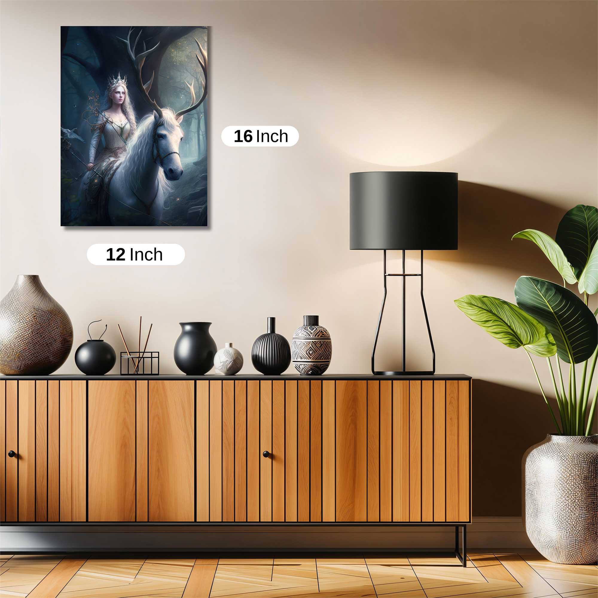 Elf Enchantress Safe Wall Magnetic / M