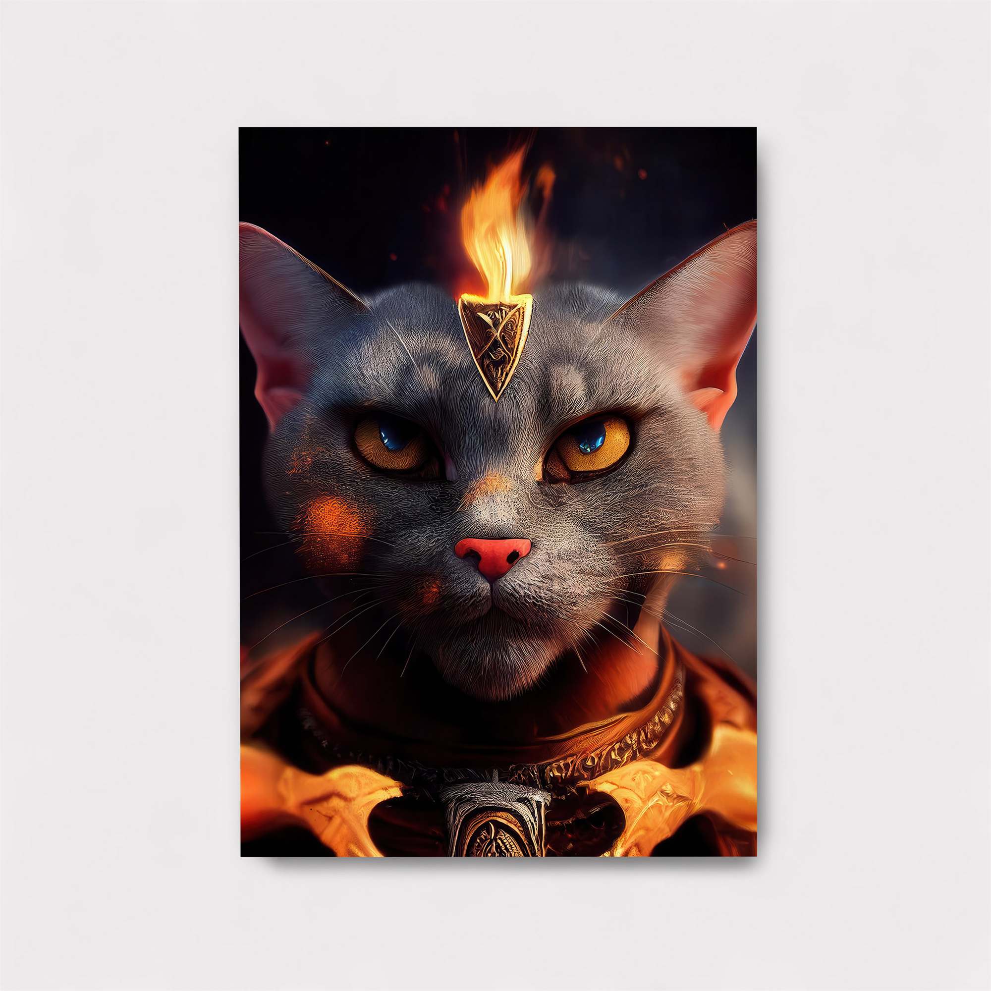 Bastet Blaze Safe Wall Magnetic / M