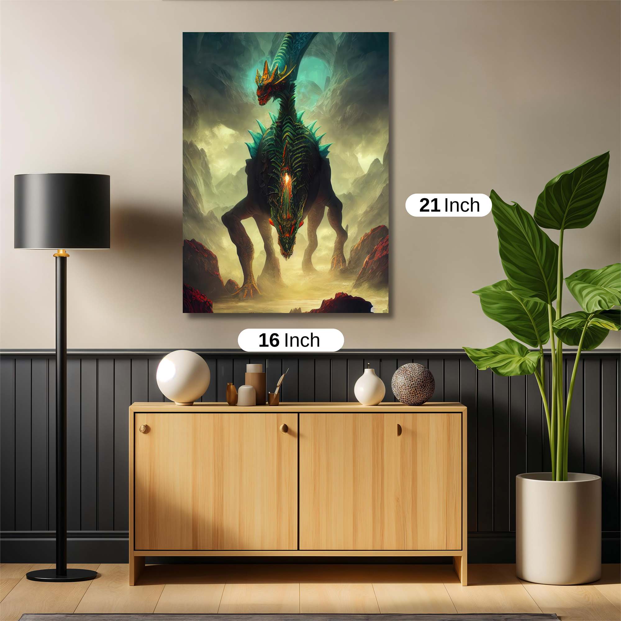 Dragon Majesty Safe Wall Magnetic / M