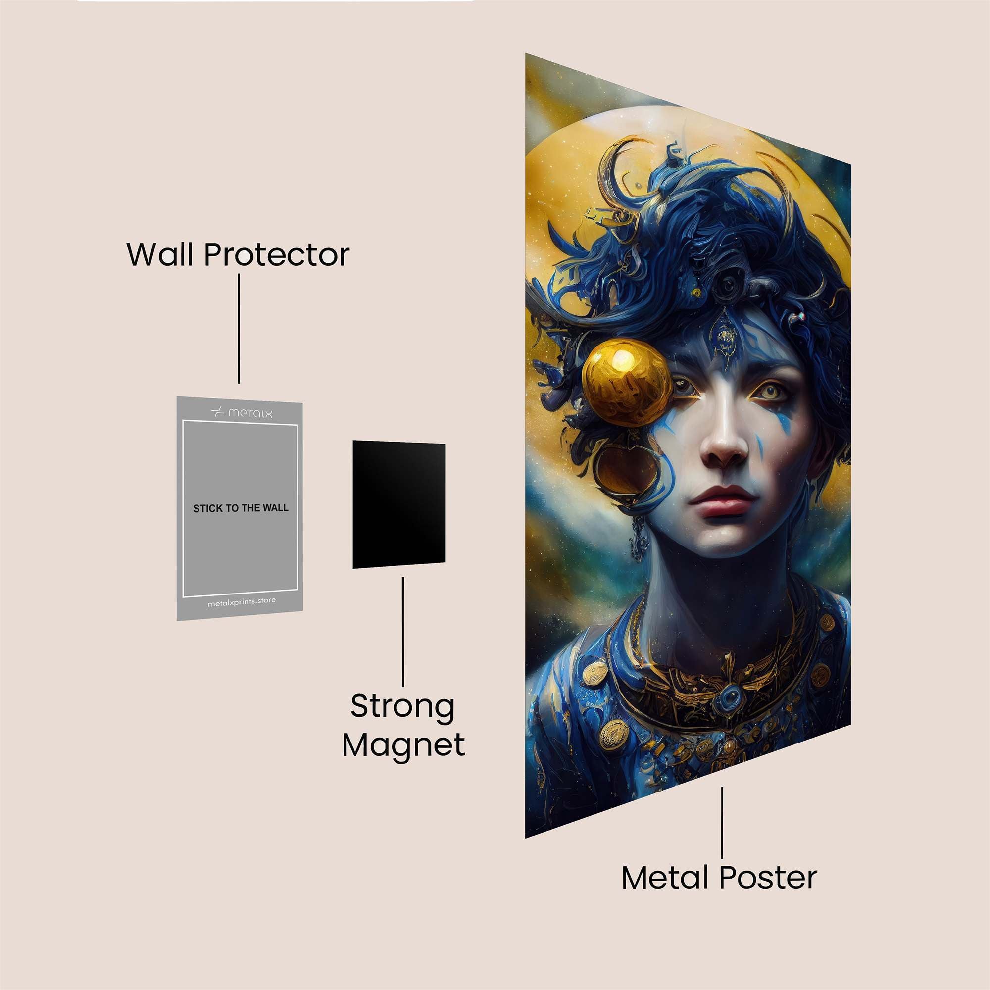 Celestial Enigma Safe Wall Magnetic / M