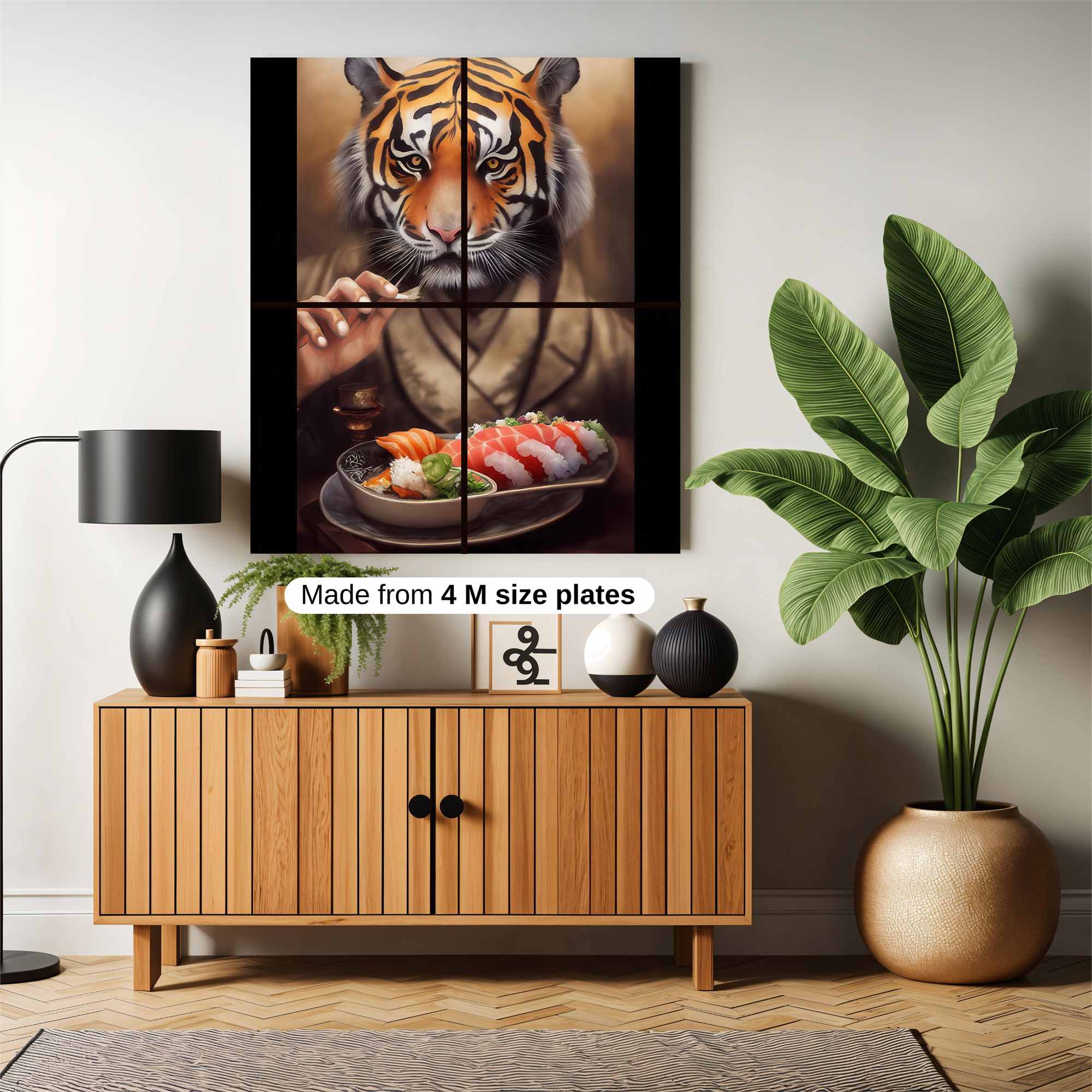 Tiger Gourmet Safe Wall Magnetic / M