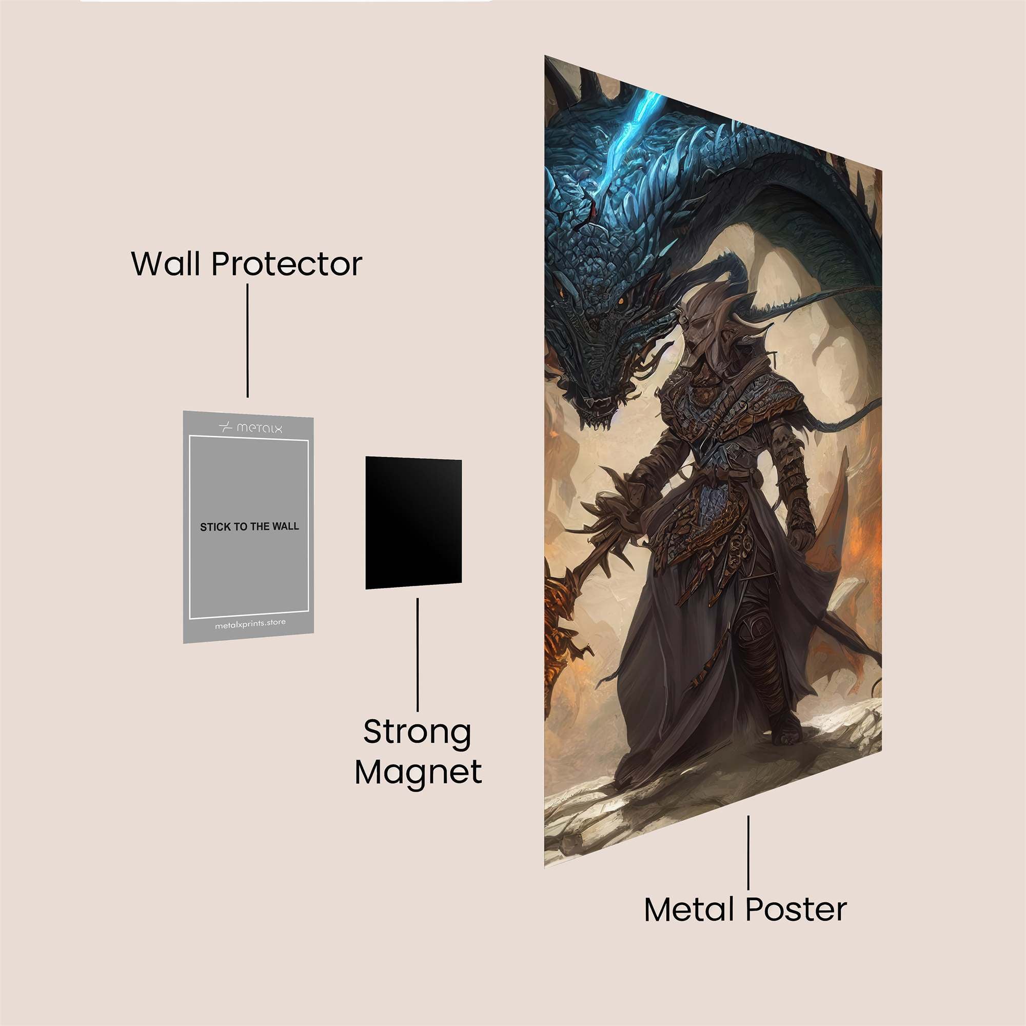 Demon Summoner Safe Wall Magnetic / M