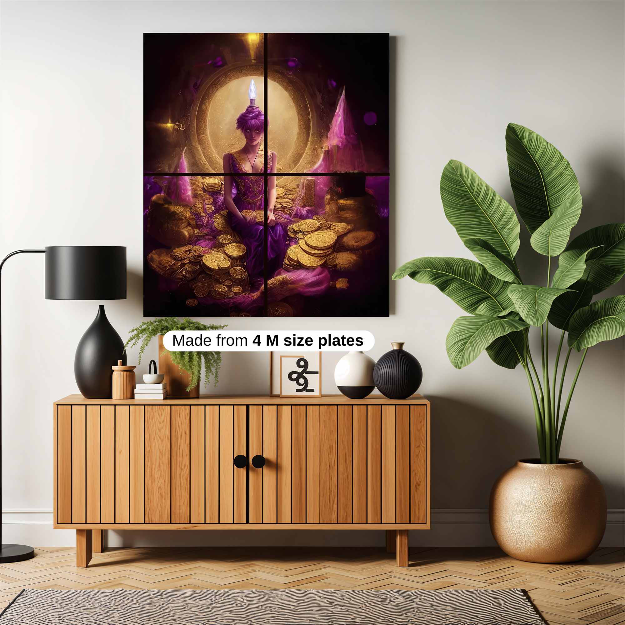 Wealth Enigma Safe Wall Magnetic / M