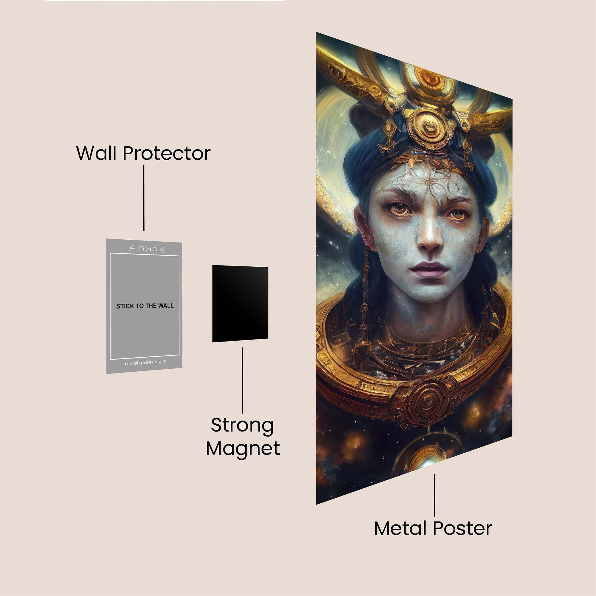 Isis Enigmatic Safe Wall Magnetic / M