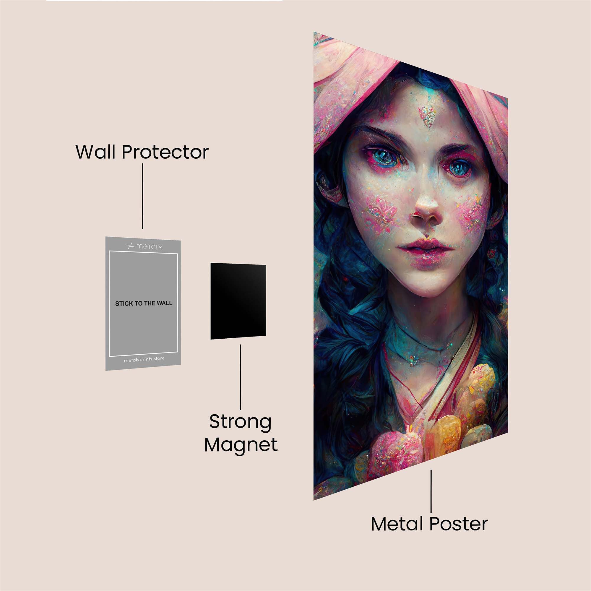 Mystic Dreamer Safe Wall Magnetic / M