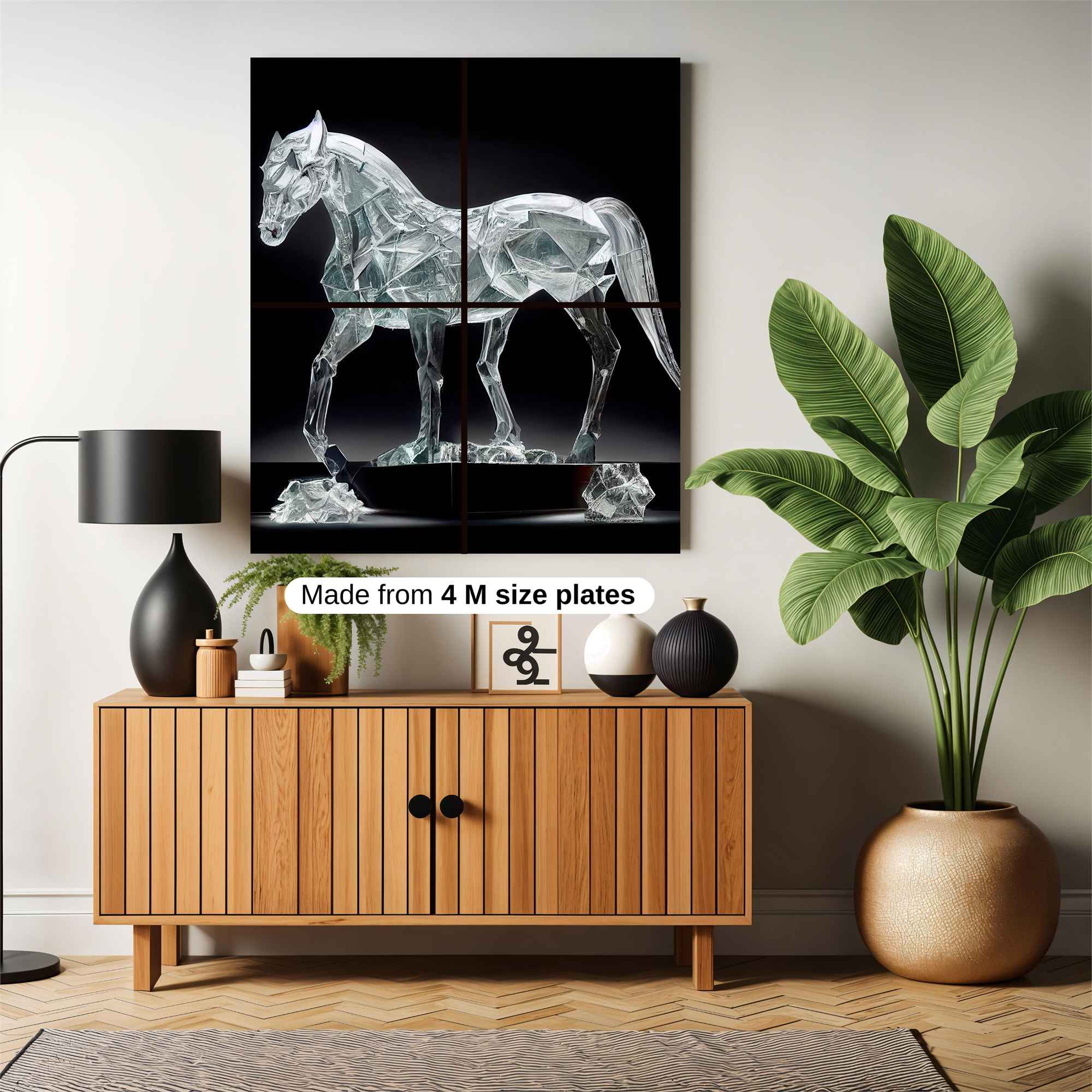 Crystal Serenity Safe Wall Magnetic / M