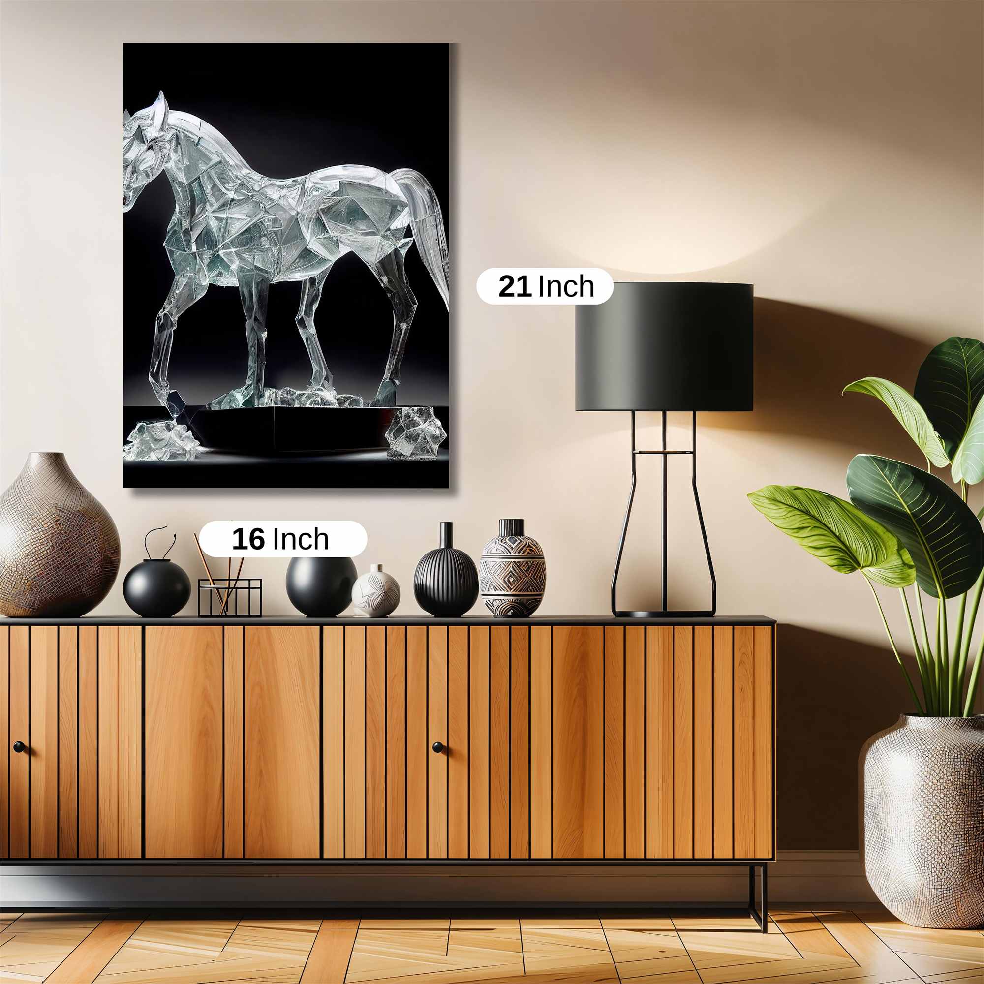 Crystal Serenity Safe Wall Magnetic / M