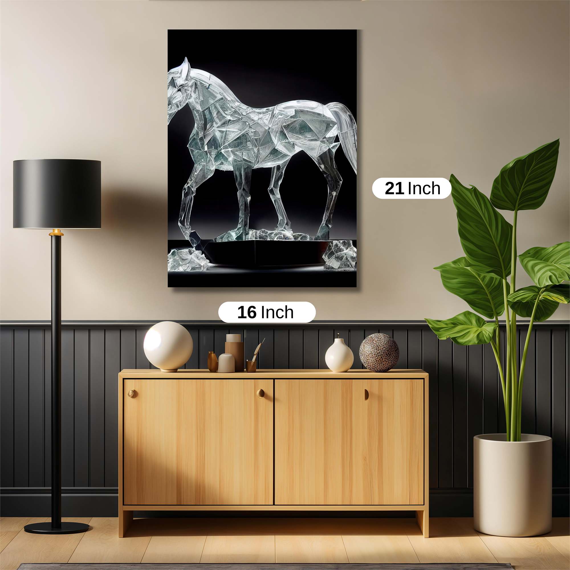 Crystal Serenity Safe Wall Magnetic / M