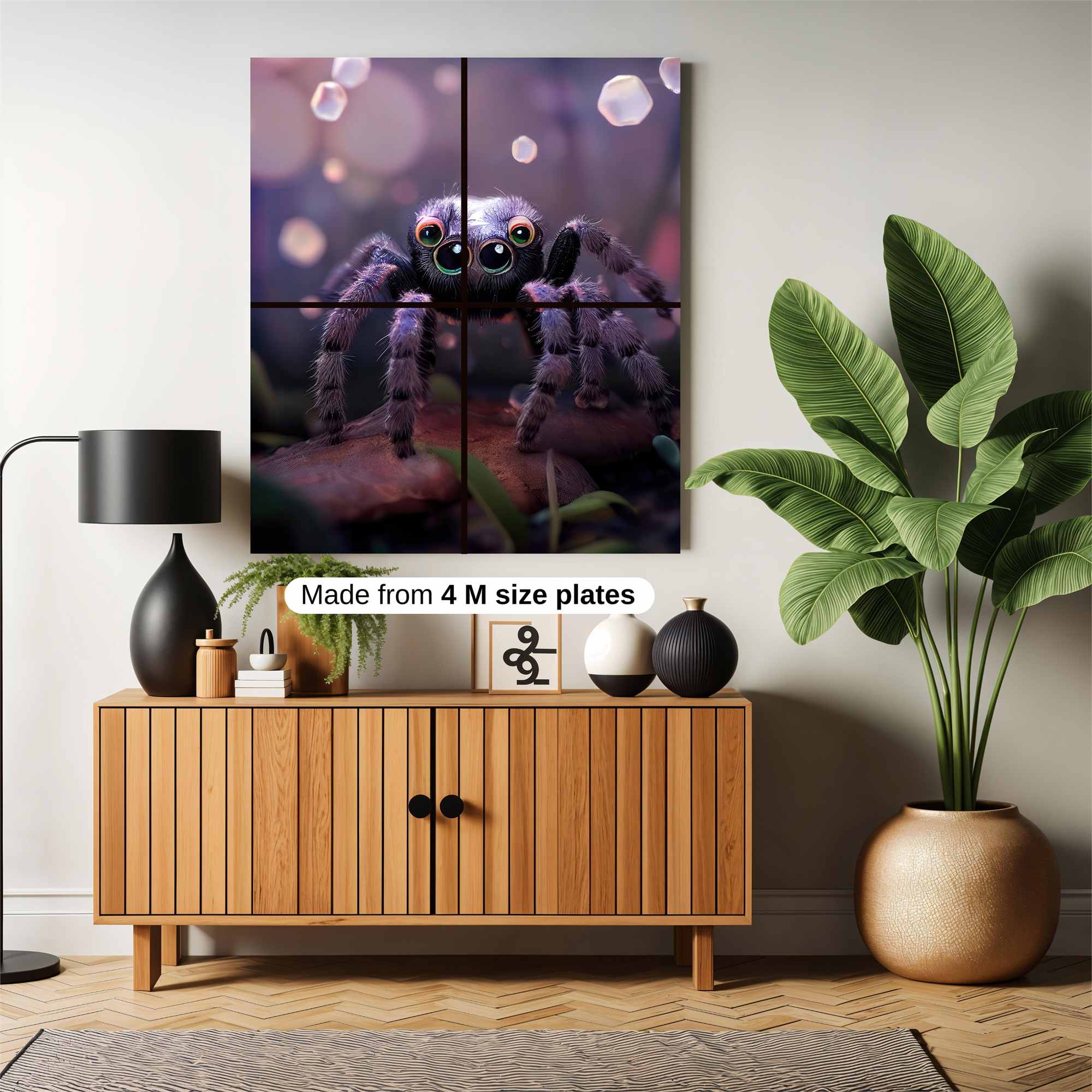 Spider Whimsy Safe Wall Magnetic / M