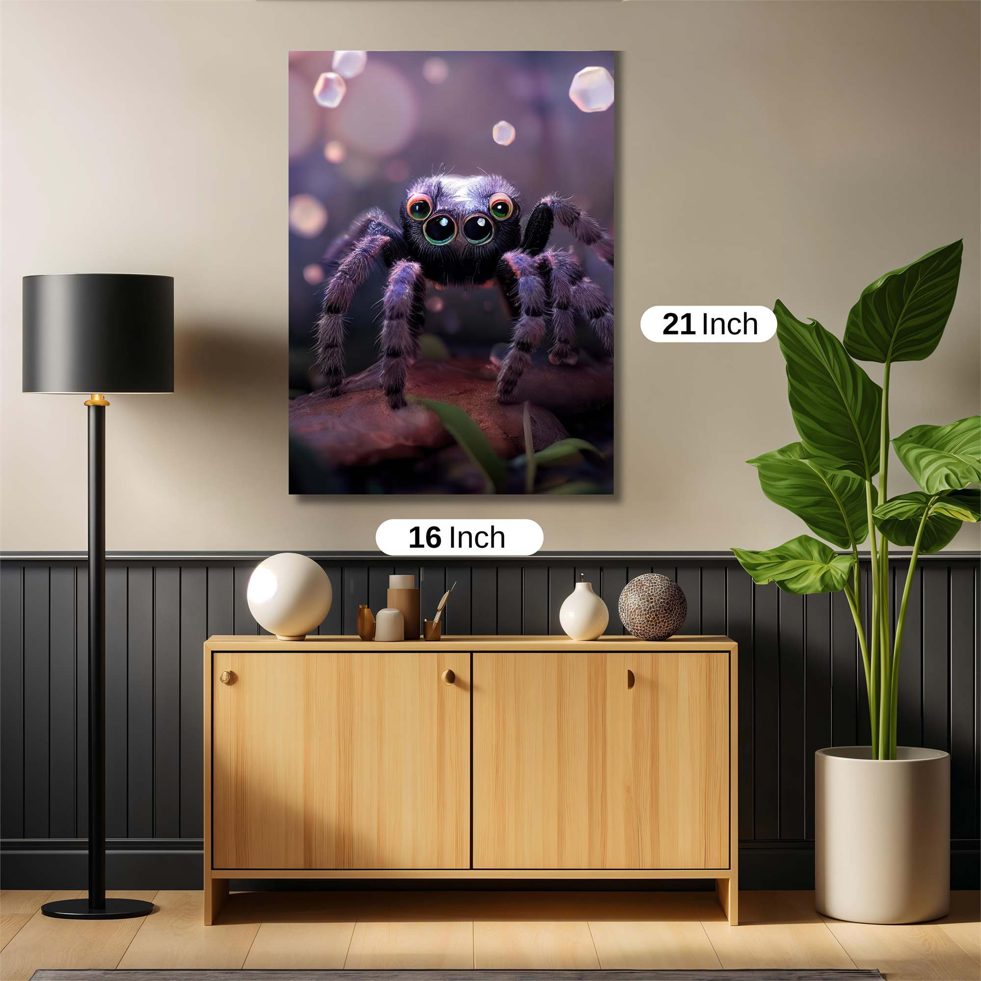Spider Whimsy Safe Wall Magnetic / M