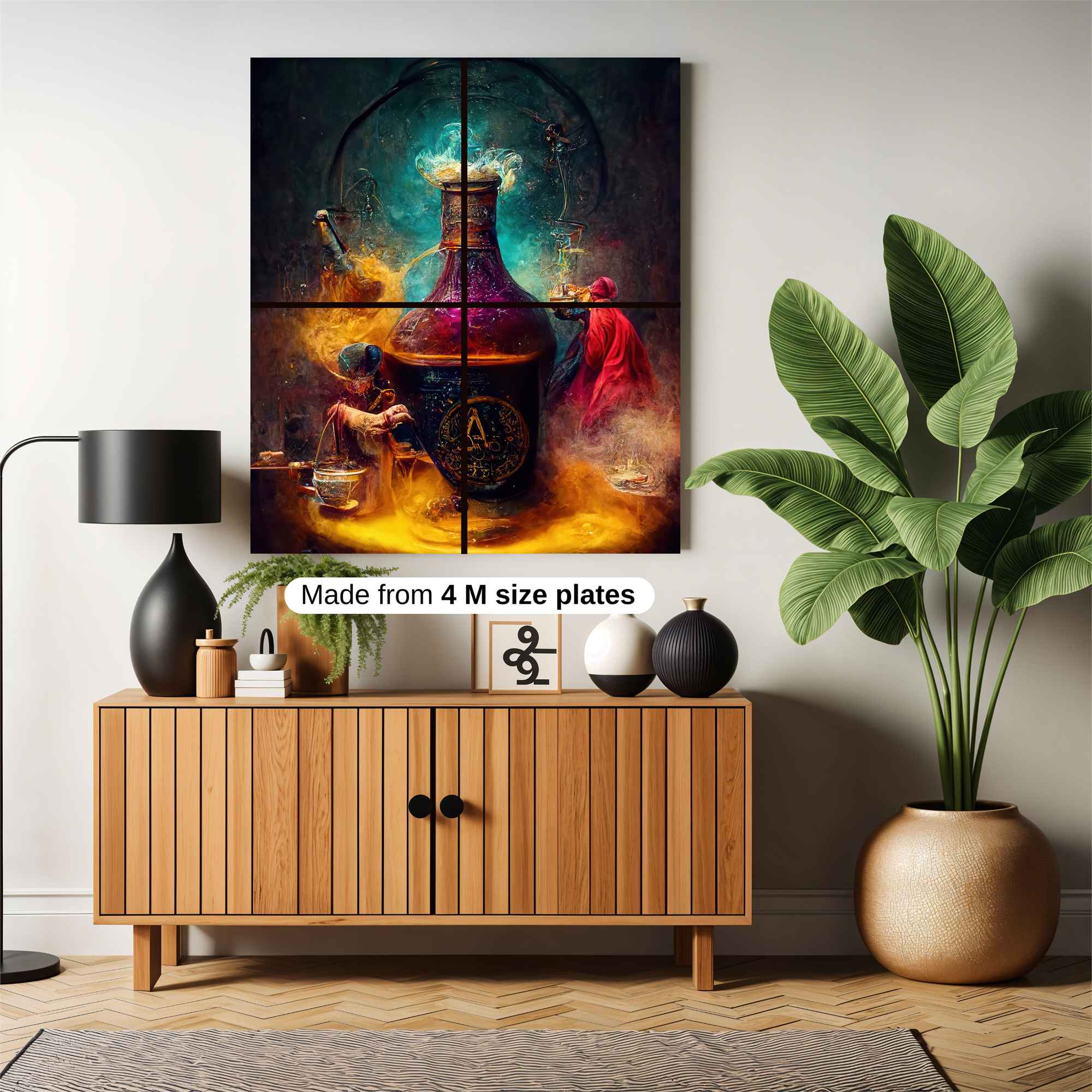 Alchemical Enigma Safe Wall Magnetic / M