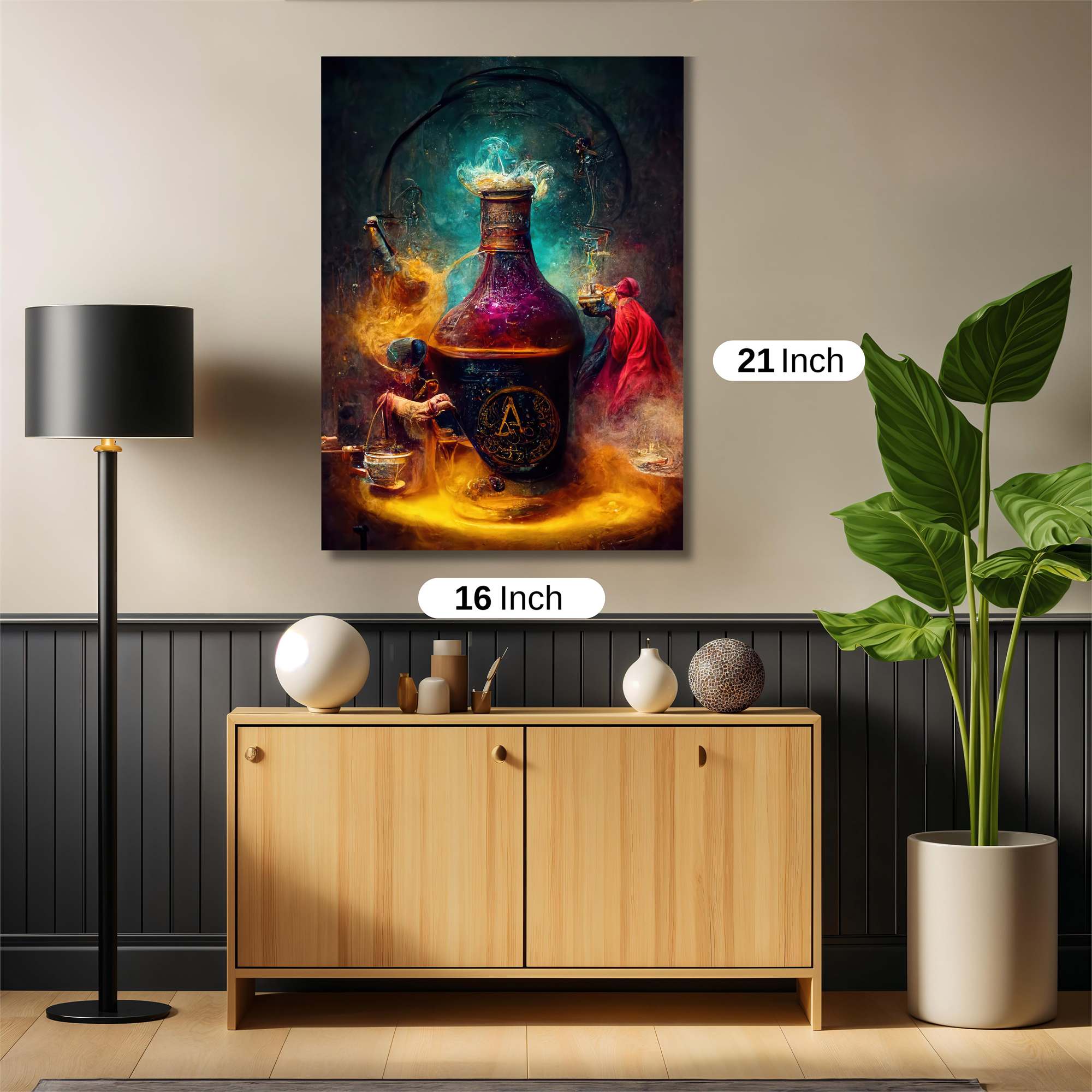 Alchemical Enigma Safe Wall Magnetic / M