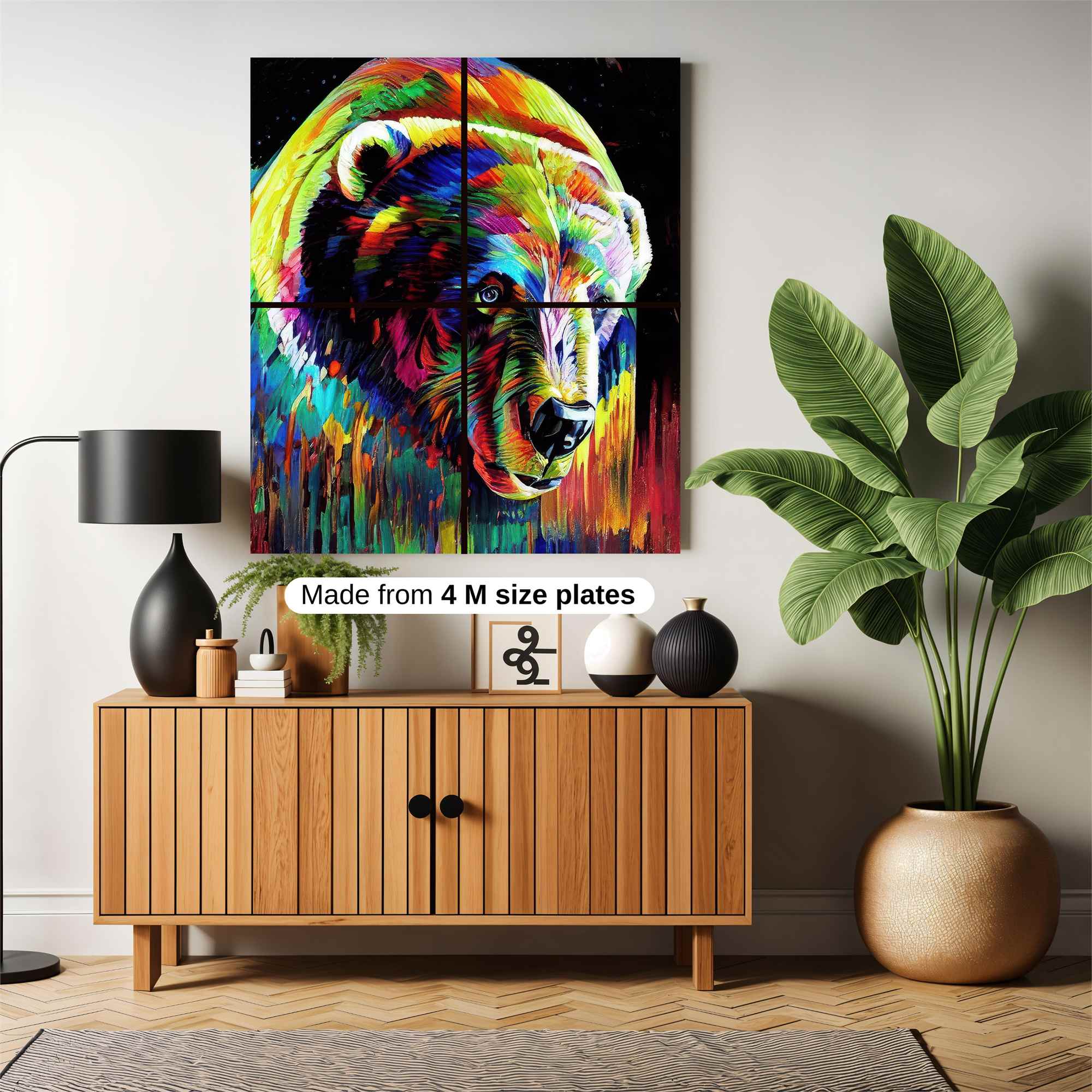 Bear Radiance Safe Wall Magnetic / M