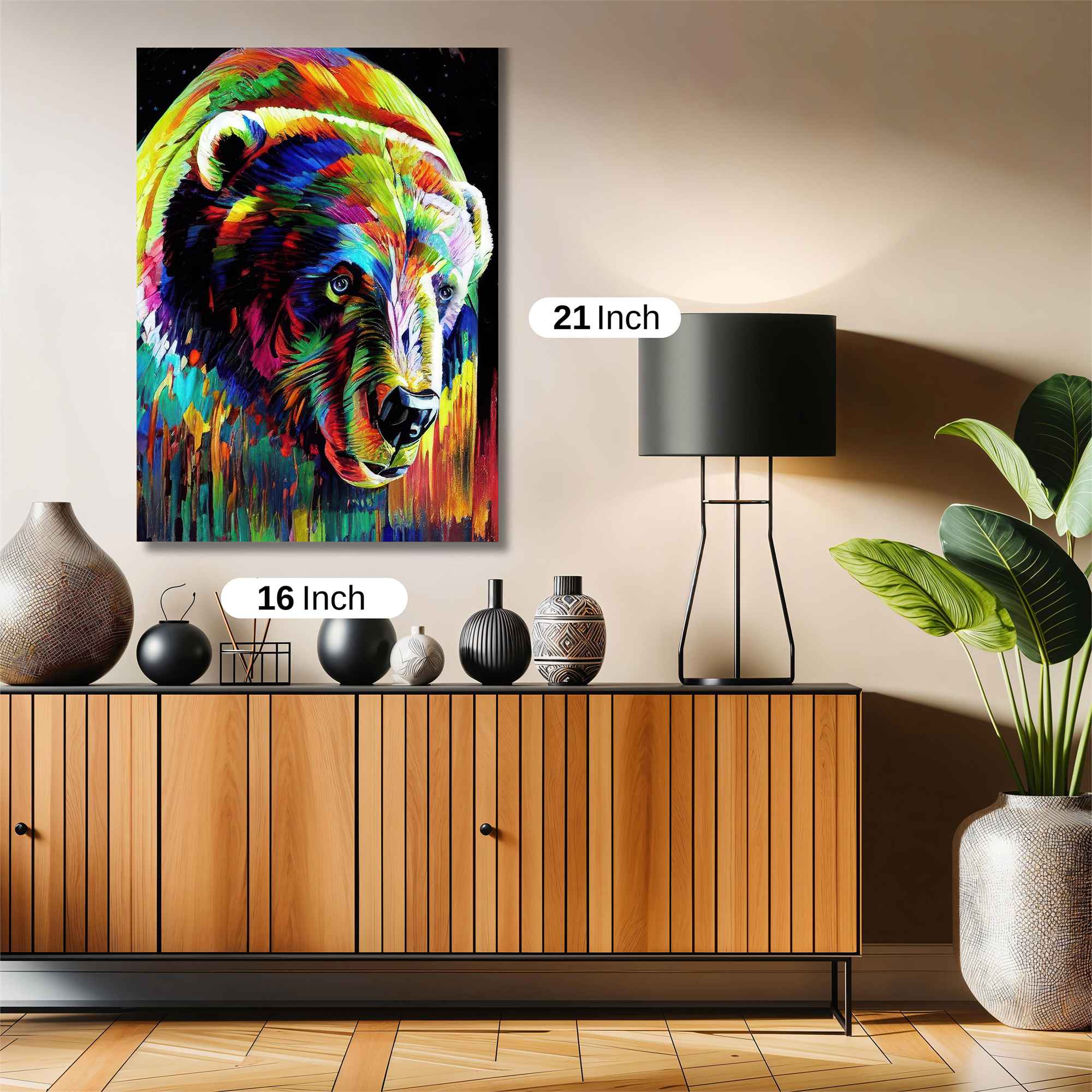 Bear Radiance Safe Wall Magnetic / M