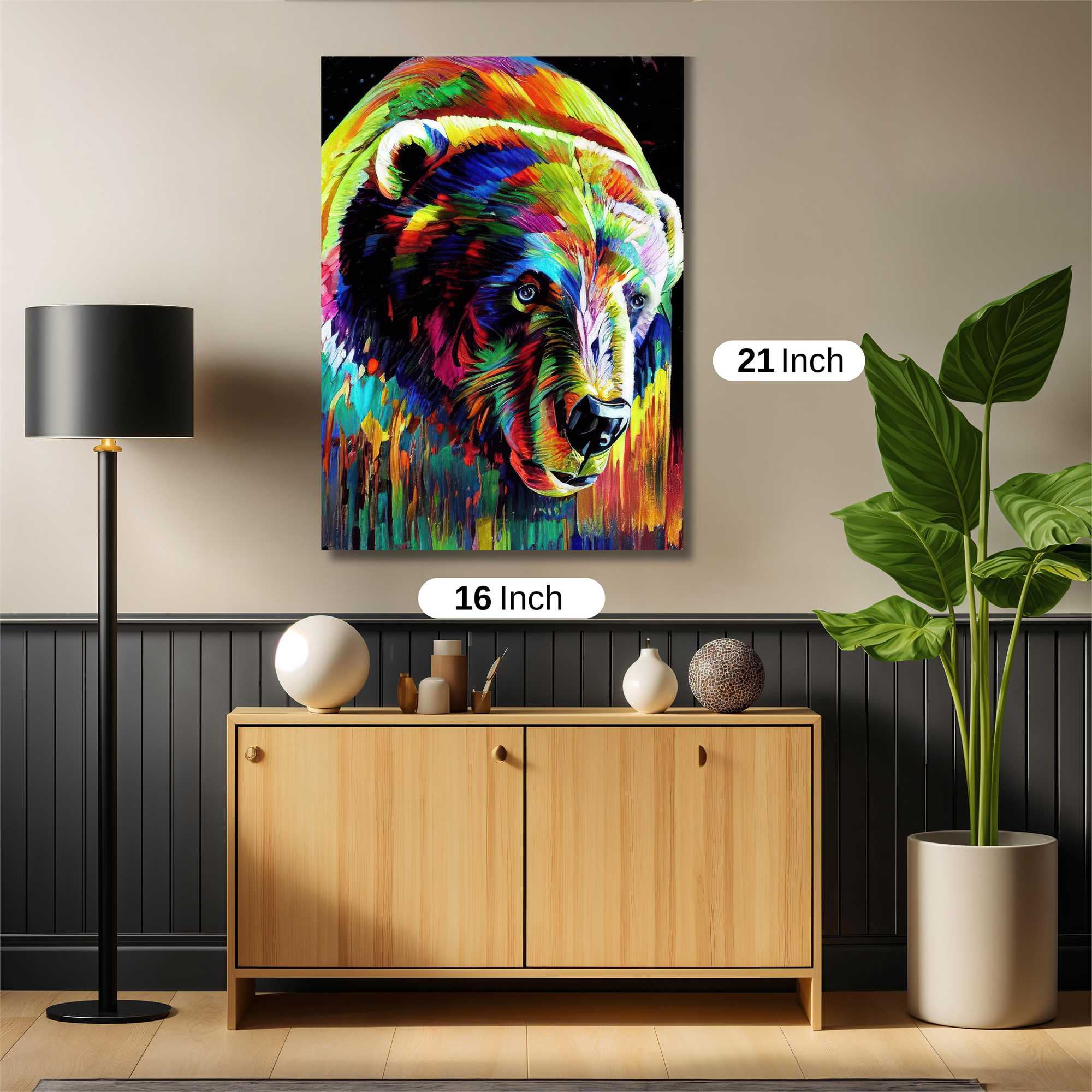 Bear Radiance Safe Wall Magnetic / M