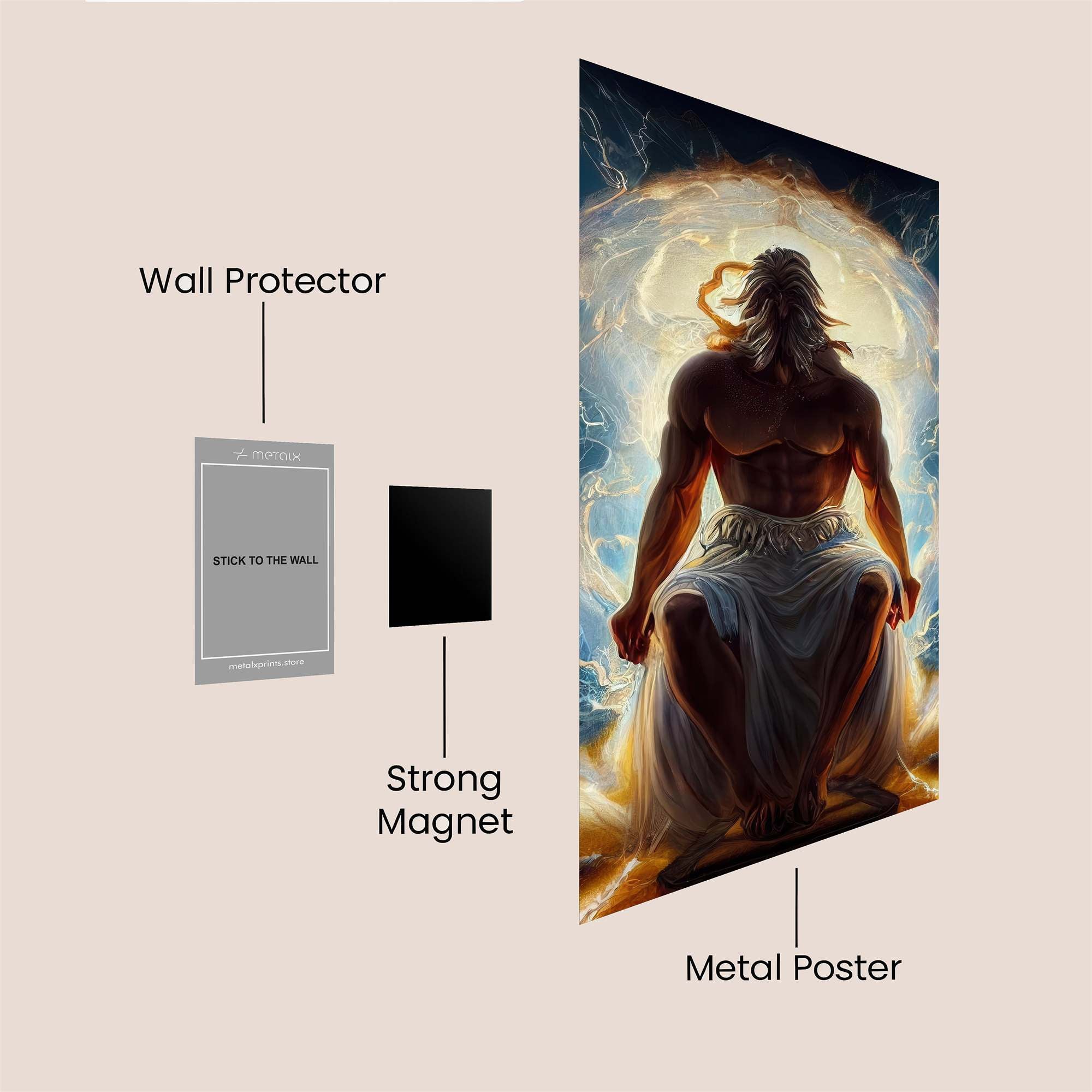 Zeus Radiant Safe Wall Magnetic / M