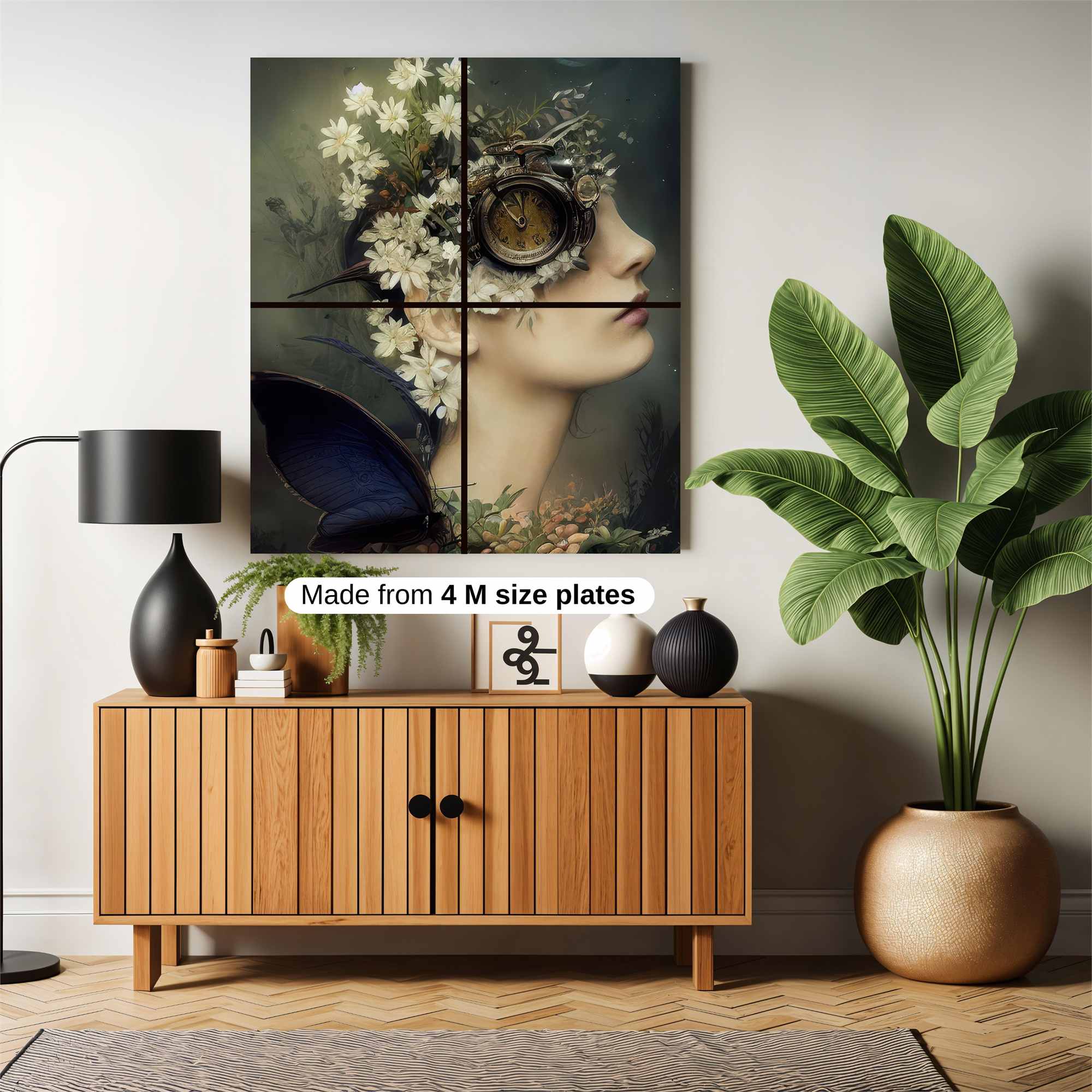 Time Blossom Safe Wall Magnetic / M