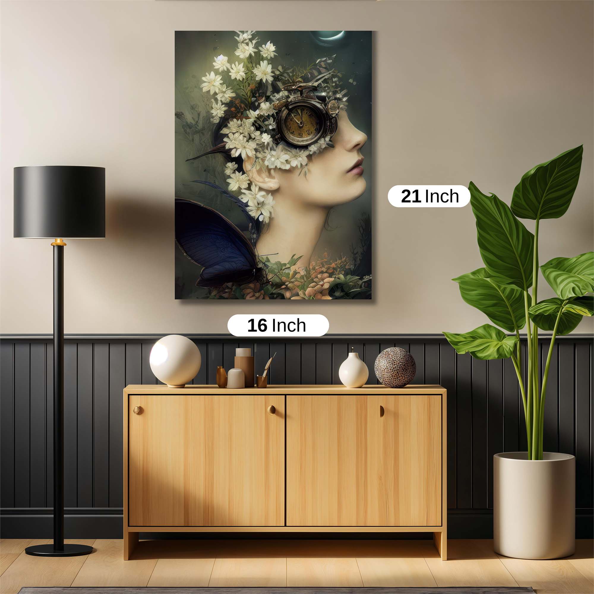 Time Blossom Safe Wall Magnetic / M