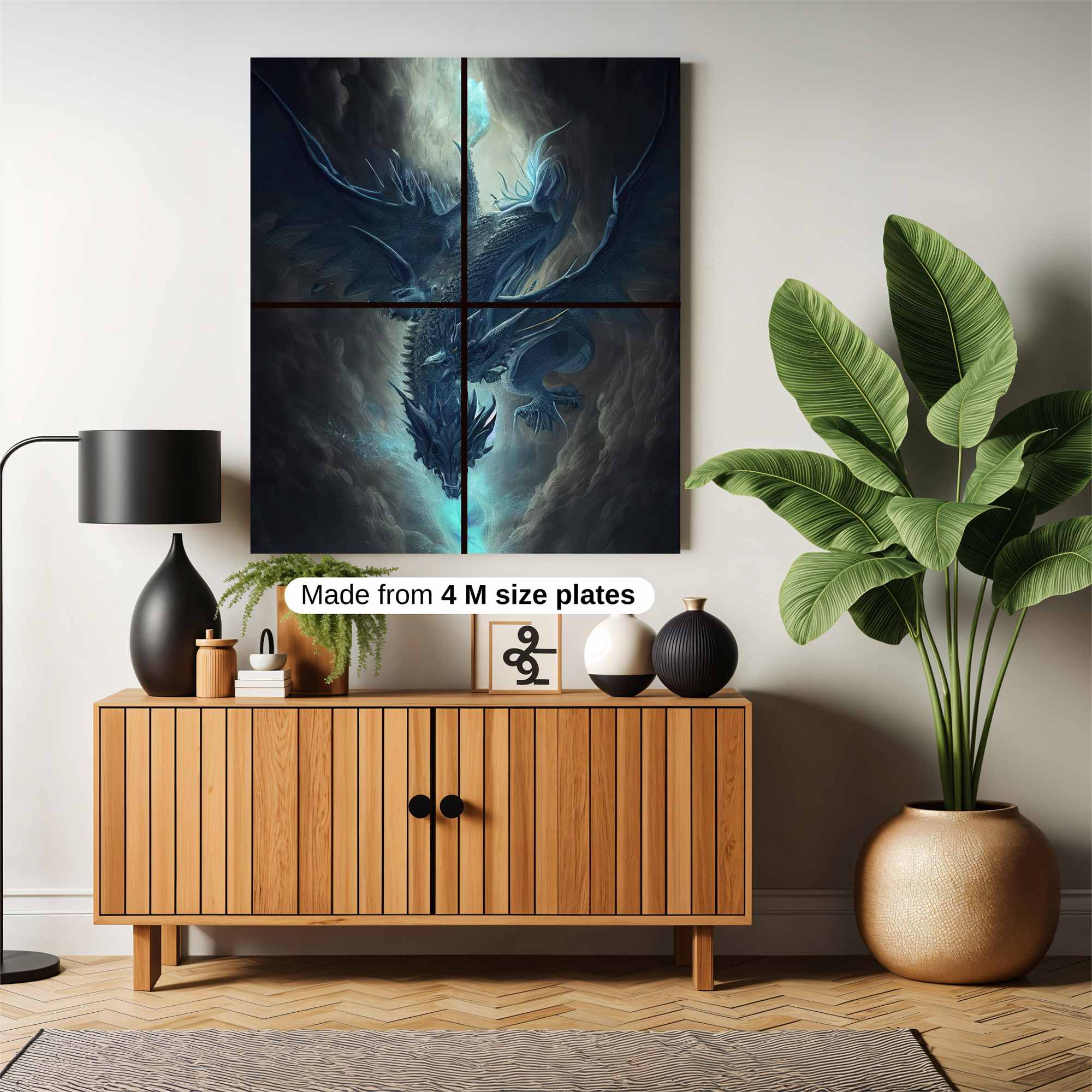 Dragon Ascent Safe Wall Magnetic / M