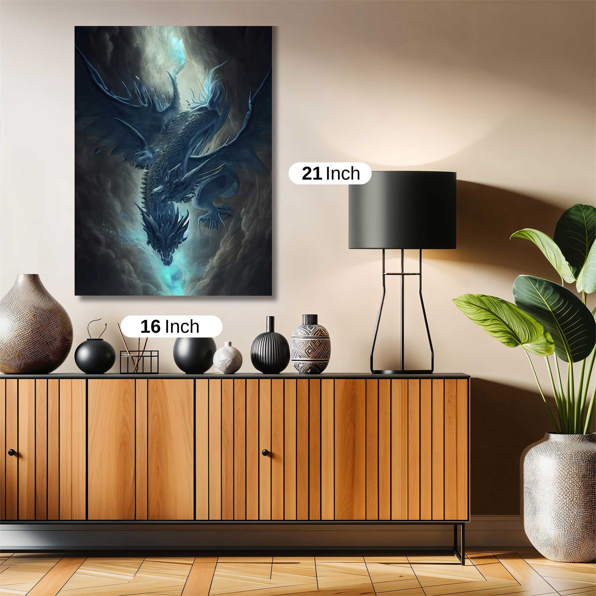 Dragon Ascent Safe Wall Magnetic / M