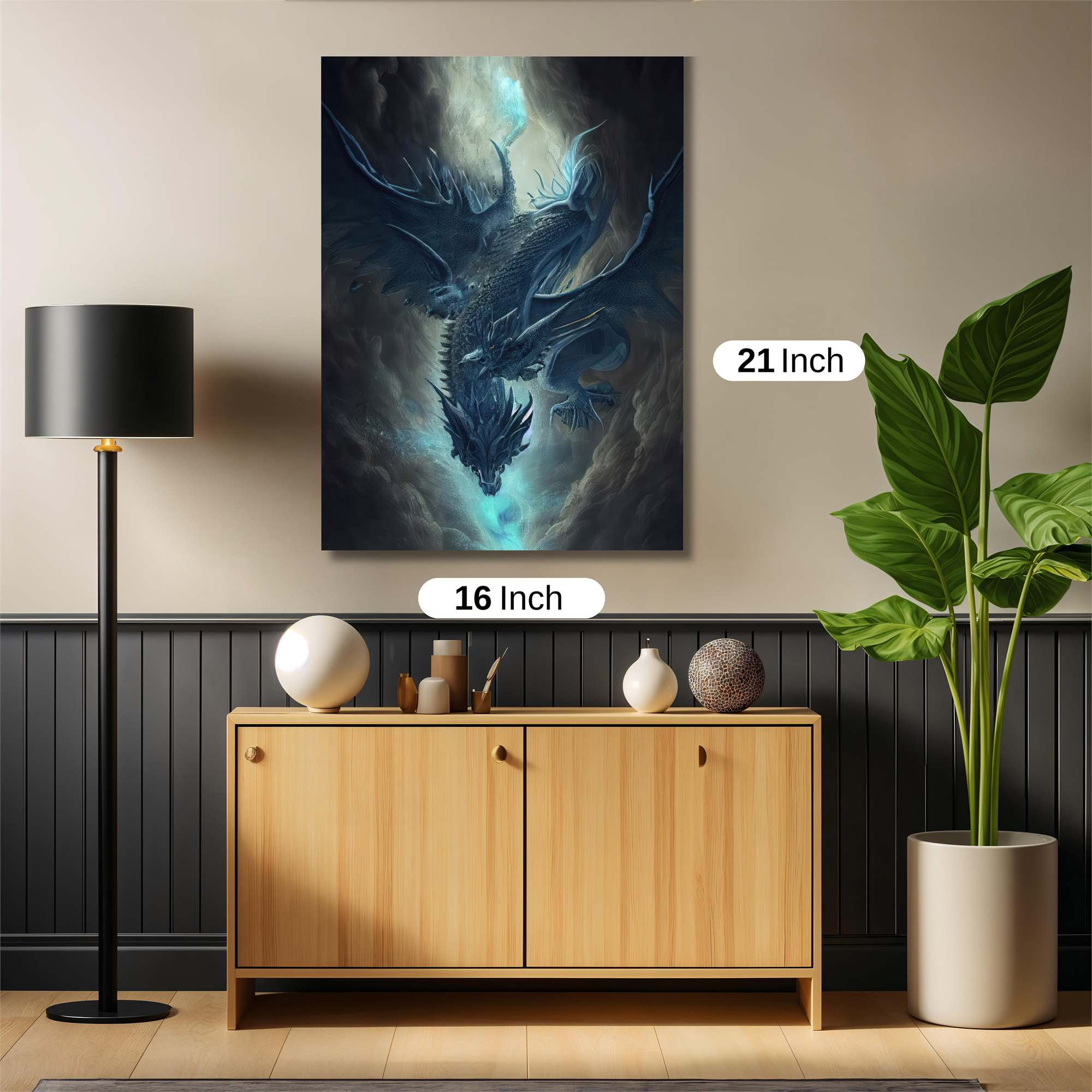 Dragon Ascent Safe Wall Magnetic / M