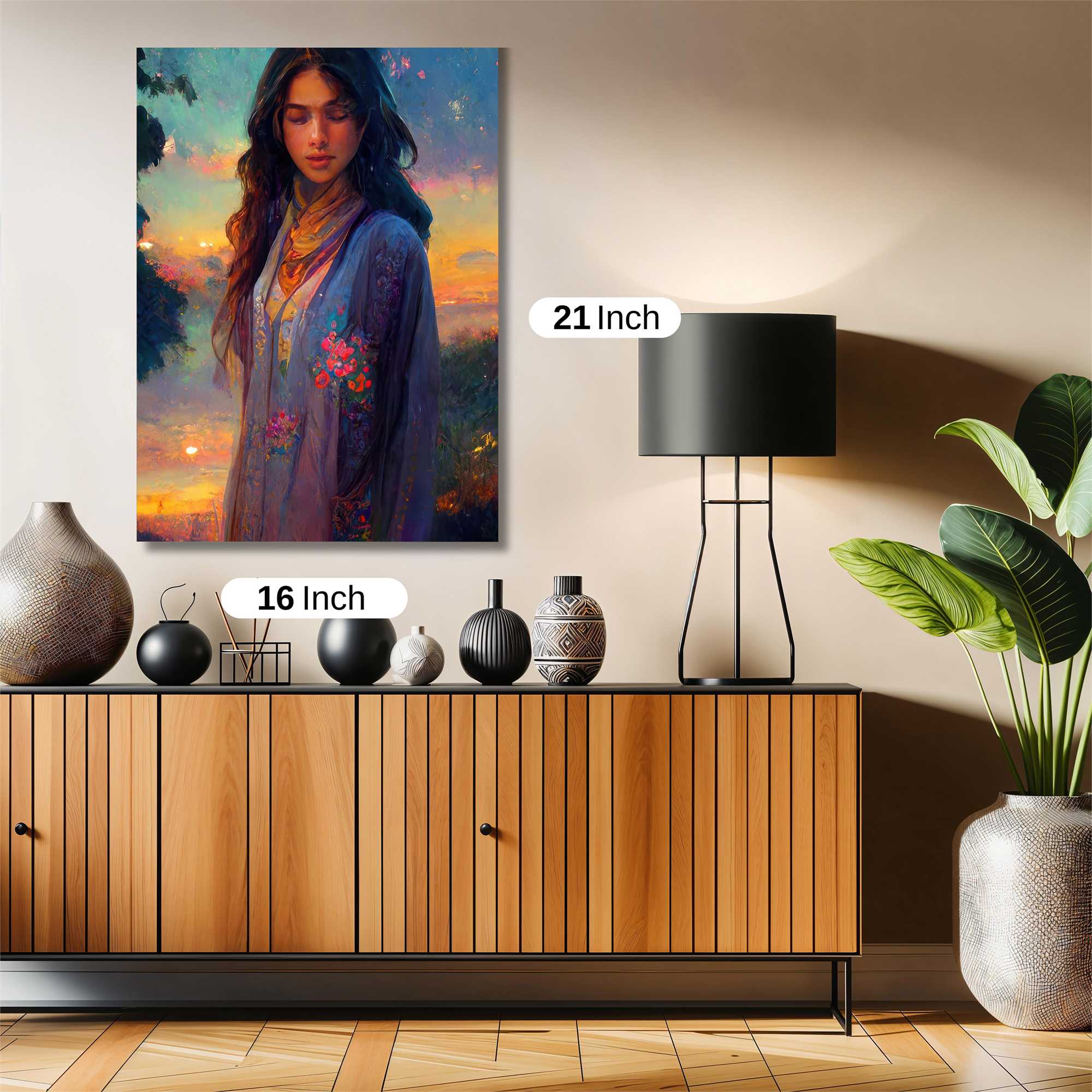 Sunset Serenity Safe Wall Magnetic / M