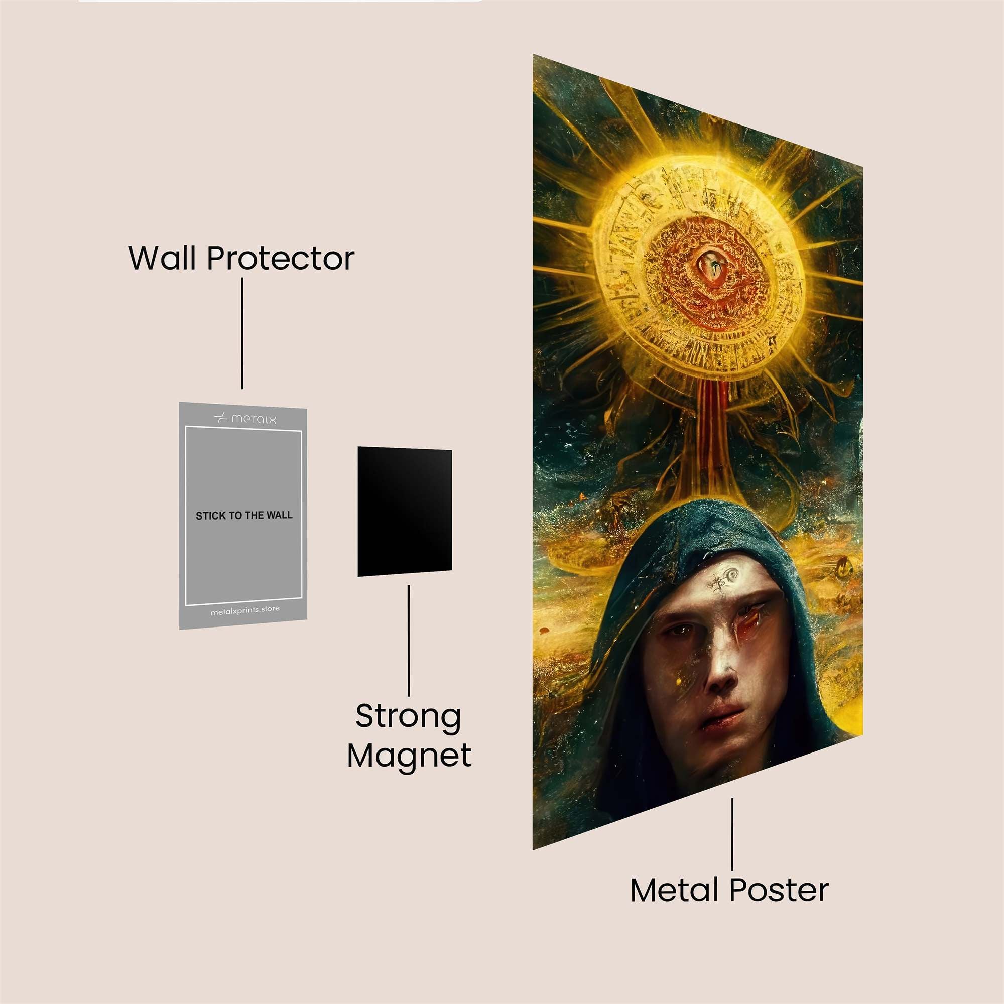 Sun Oracle Safe Wall Magnetic / M