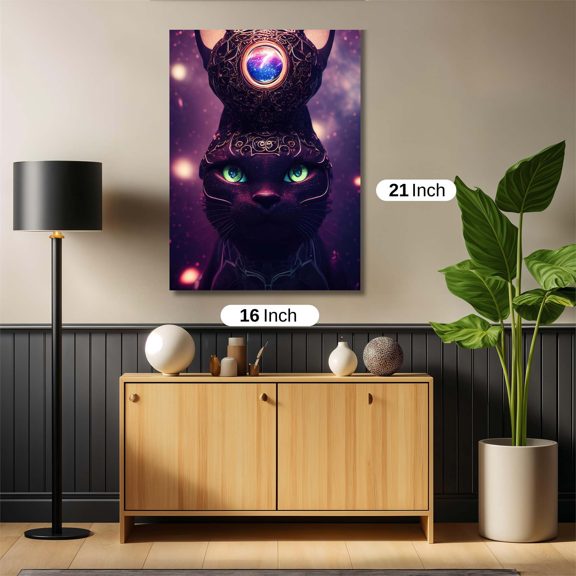 Bastet Enigma Safe Wall Magnetic / M