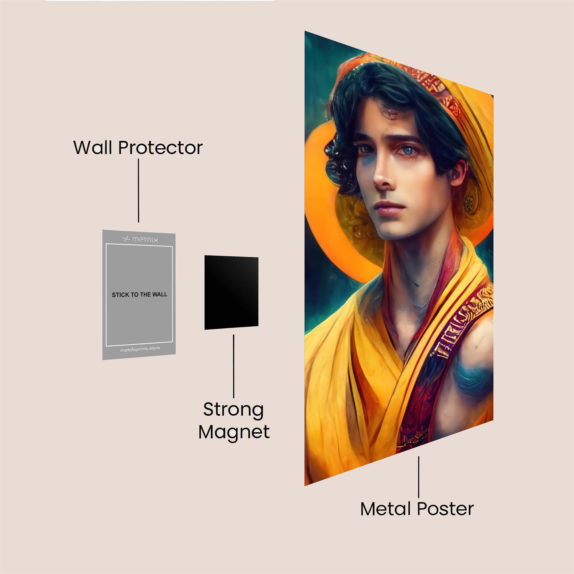 Mystic Aura Safe Wall Magnetic / M