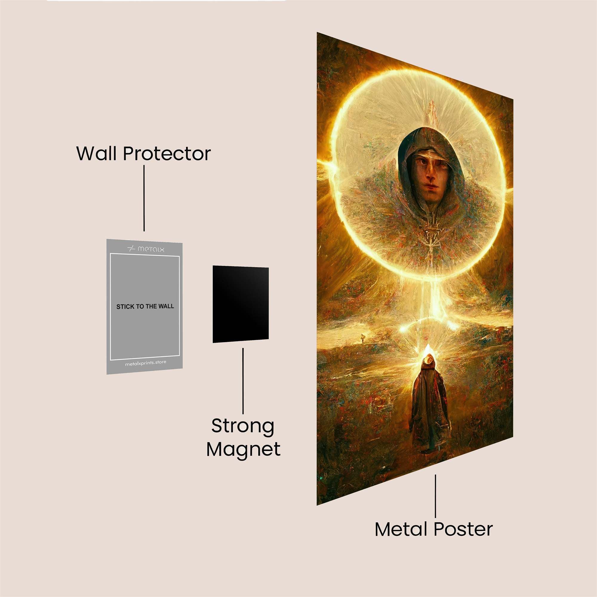 Divine Radiance Safe Wall Magnetic / M