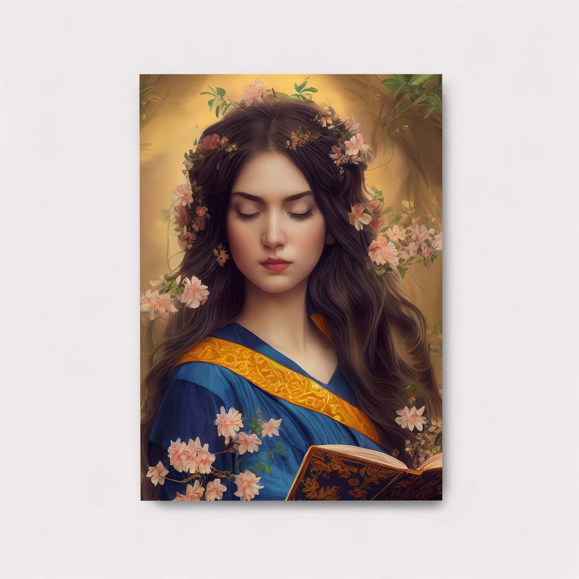 Floral Serenity Safe Wall Magnetic / M