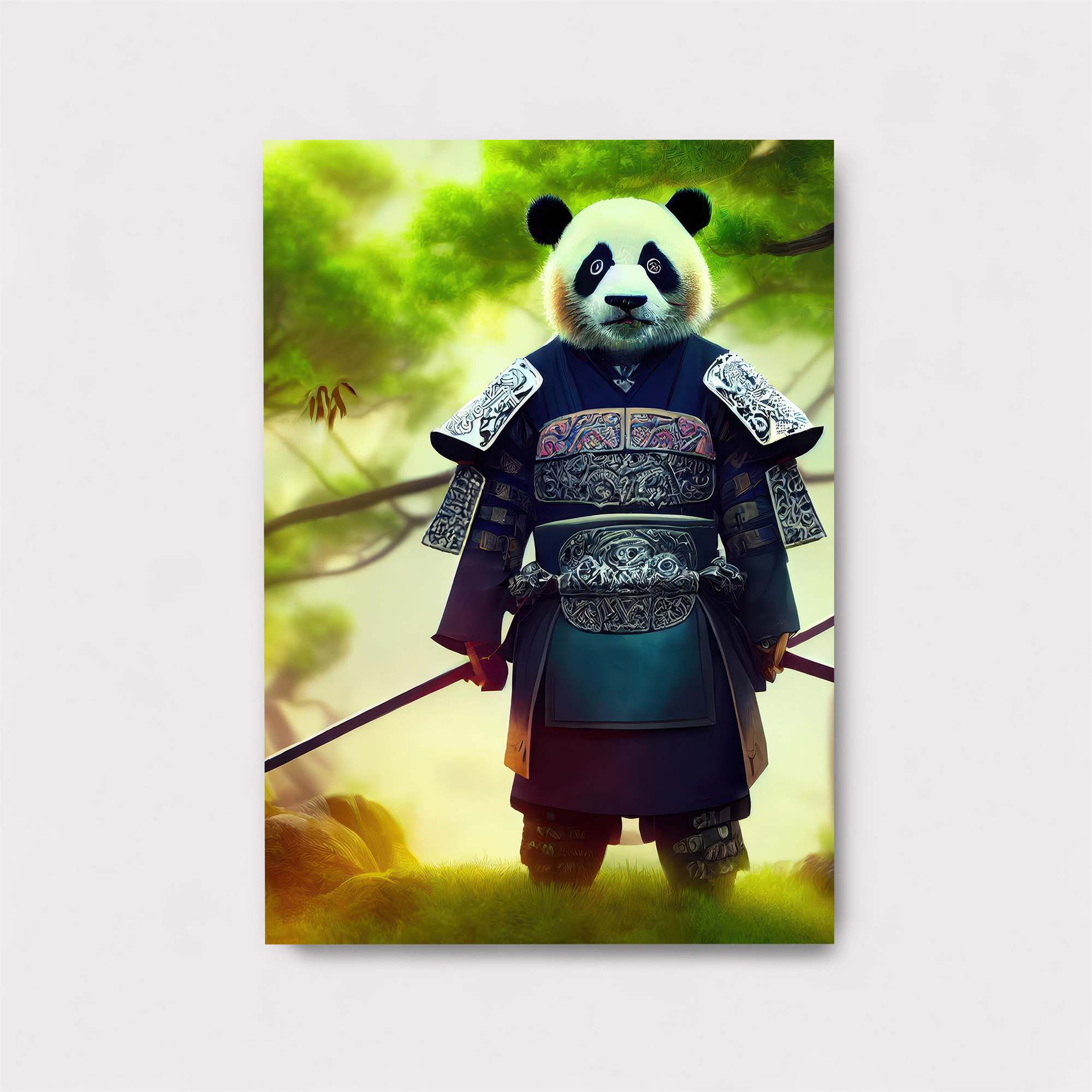 Panda Warrior Safe Wall Magnetic / M