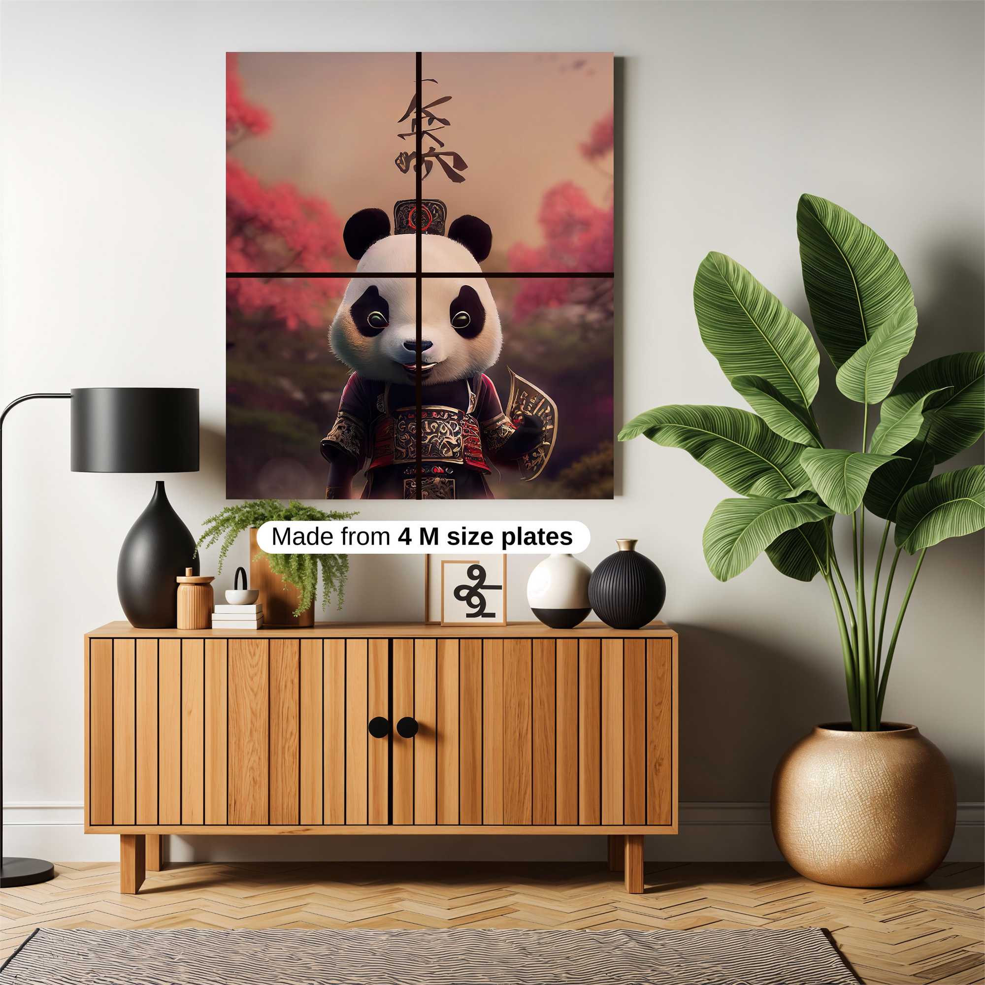 Panda Royalty Safe Wall Magnetic / M