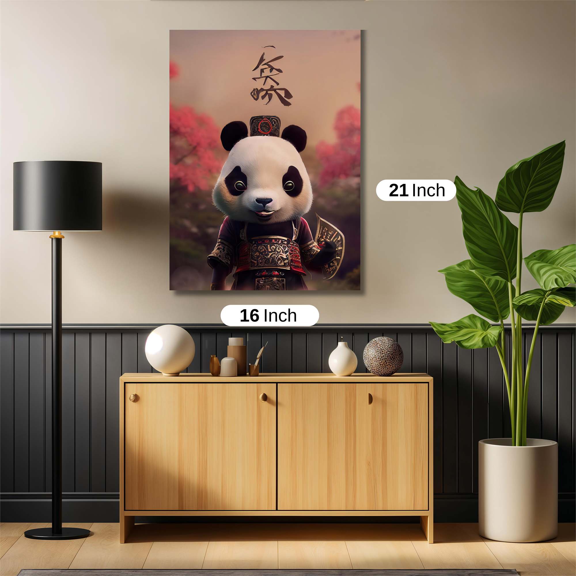 Panda Royalty Safe Wall Magnetic / M