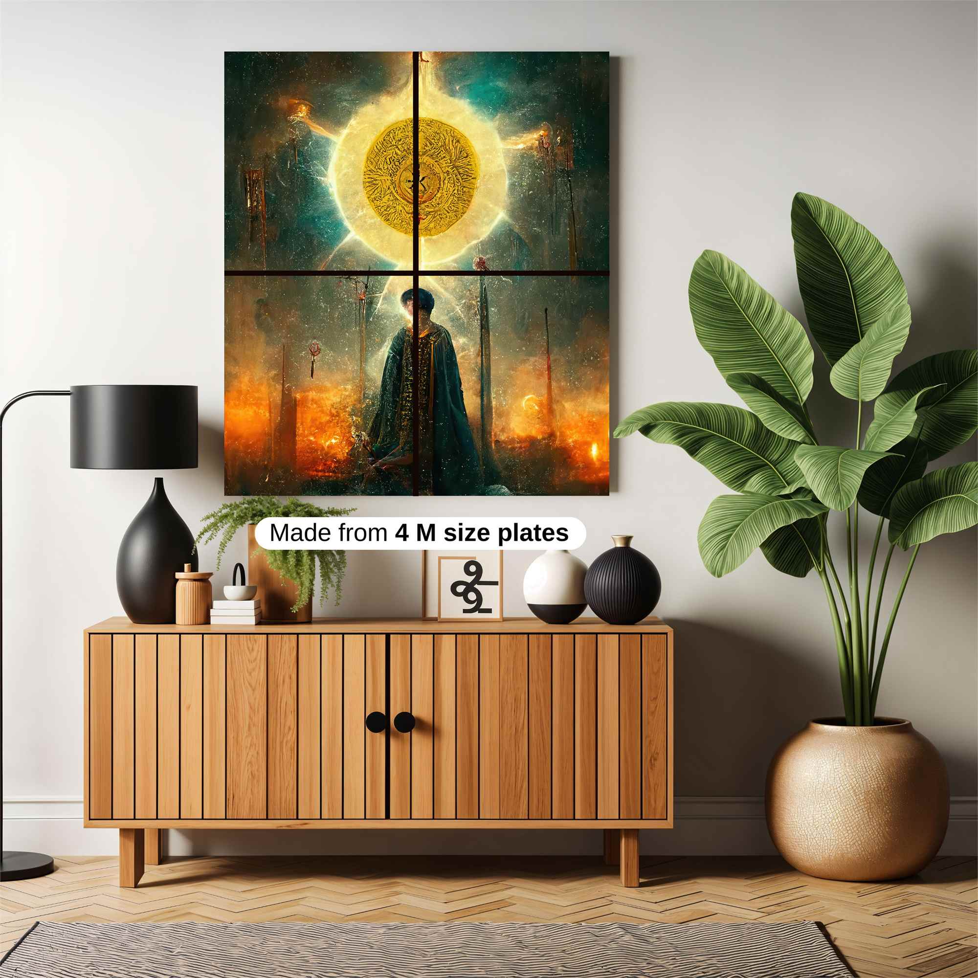 Sunlit Prayer Safe Wall Magnetic / M