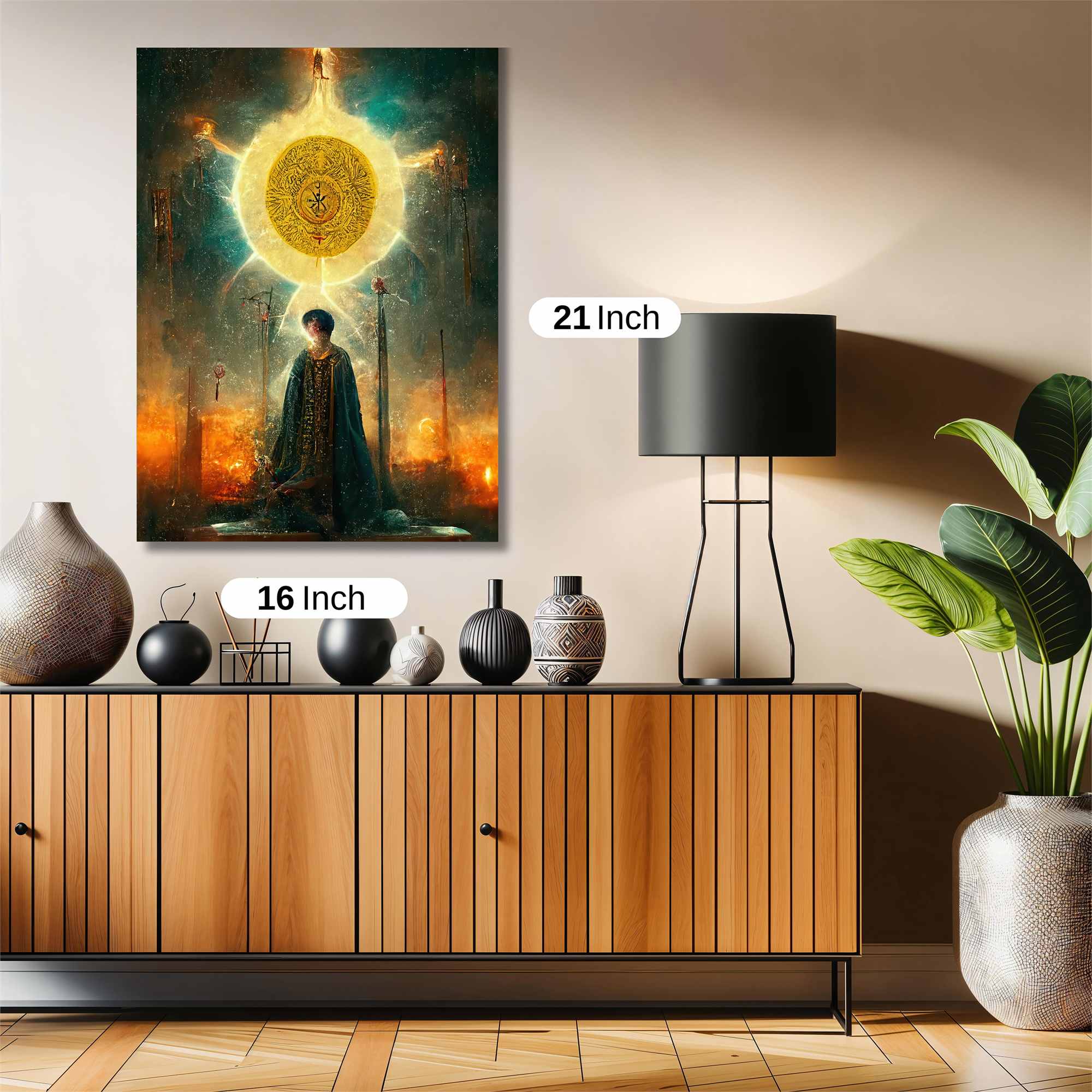 Sunlit Prayer Safe Wall Magnetic / M