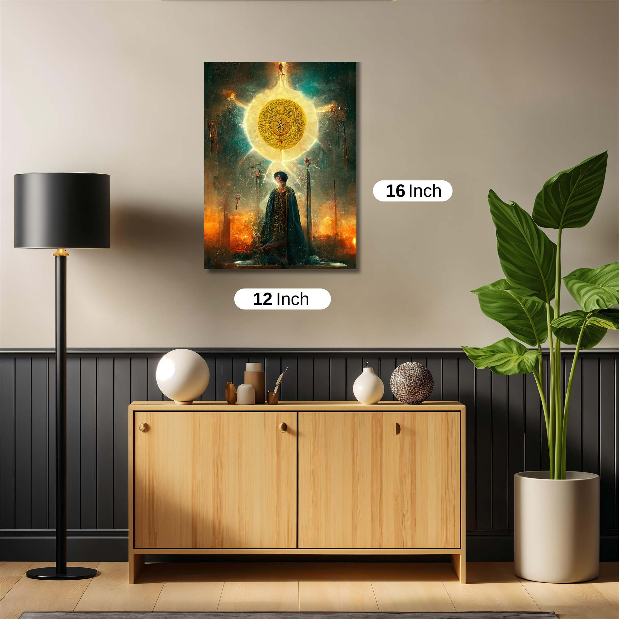 Sunlit Prayer Safe Wall Magnetic / M