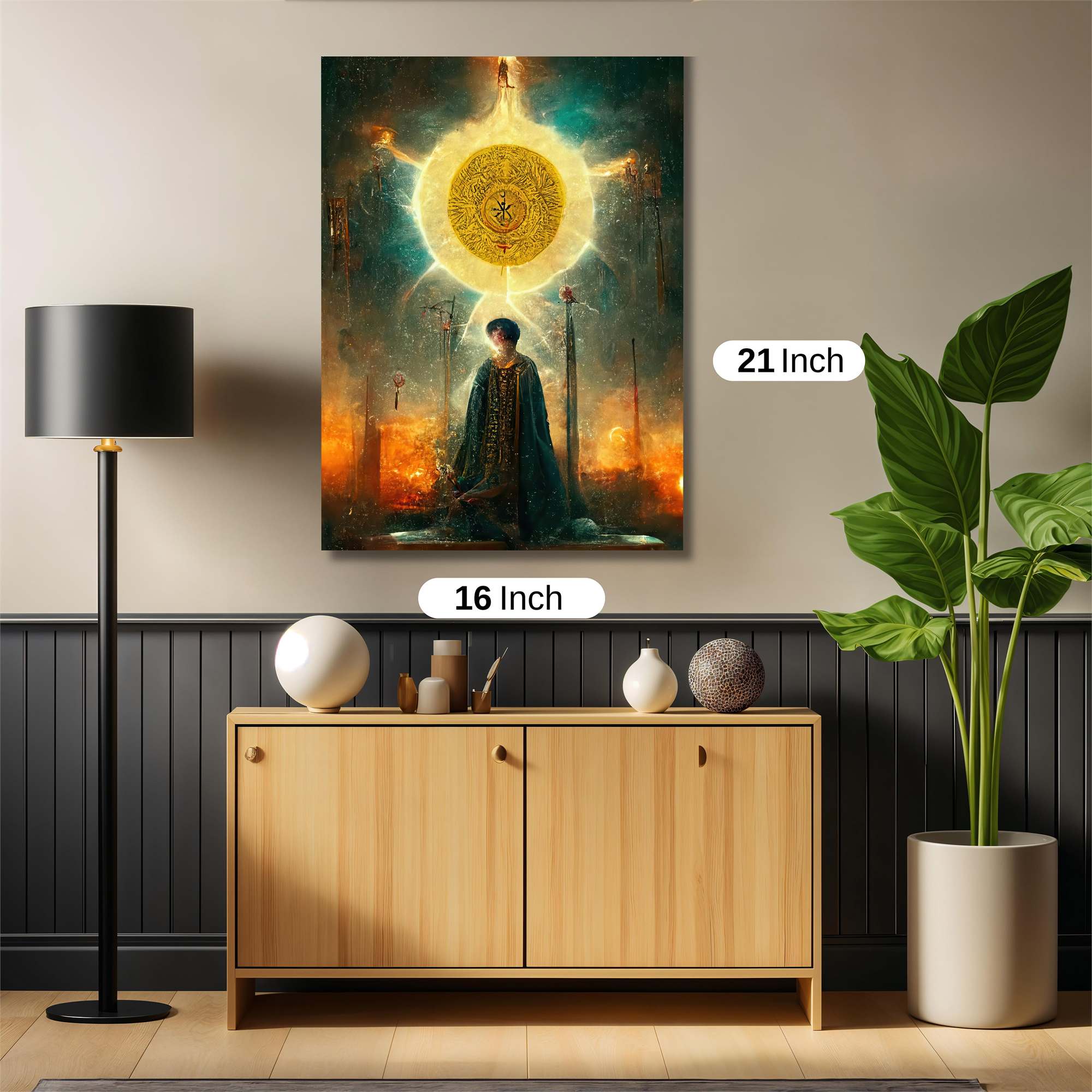 Sunlit Prayer Safe Wall Magnetic / M
