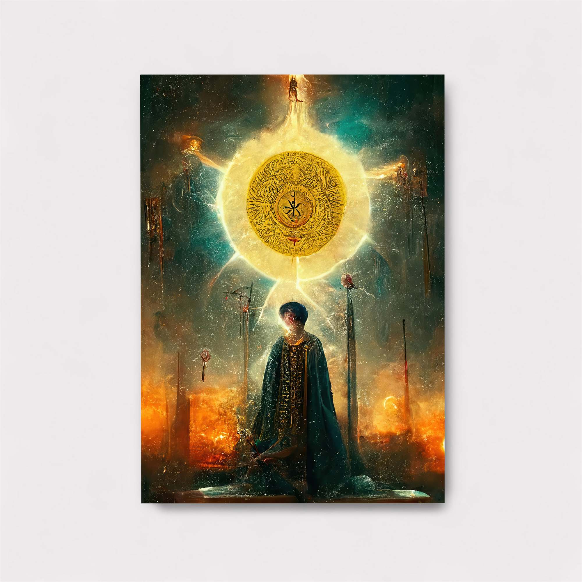 Sunlit Prayer Safe Wall Magnetic / M