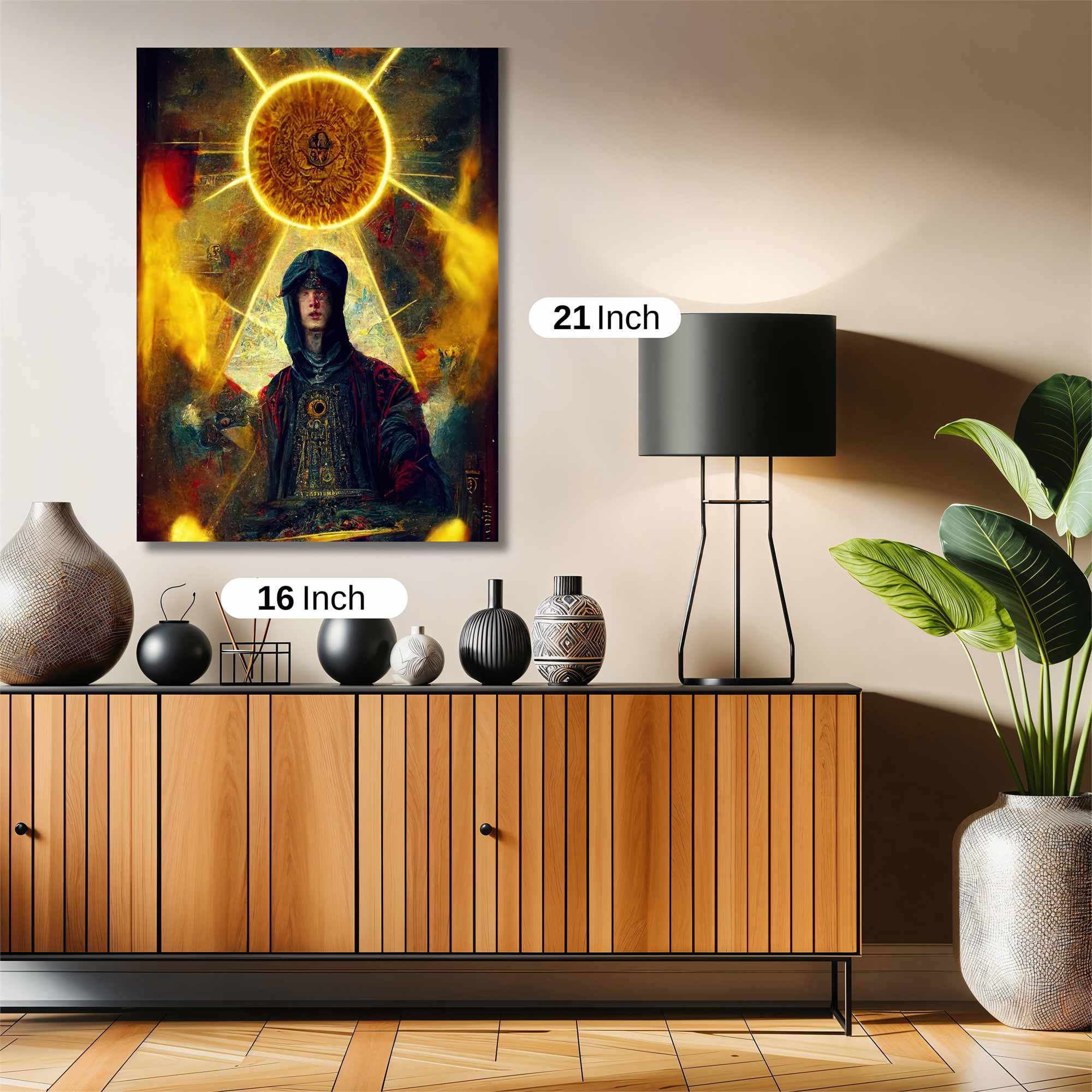 Sun Enigma Safe Wall Magnetic / M