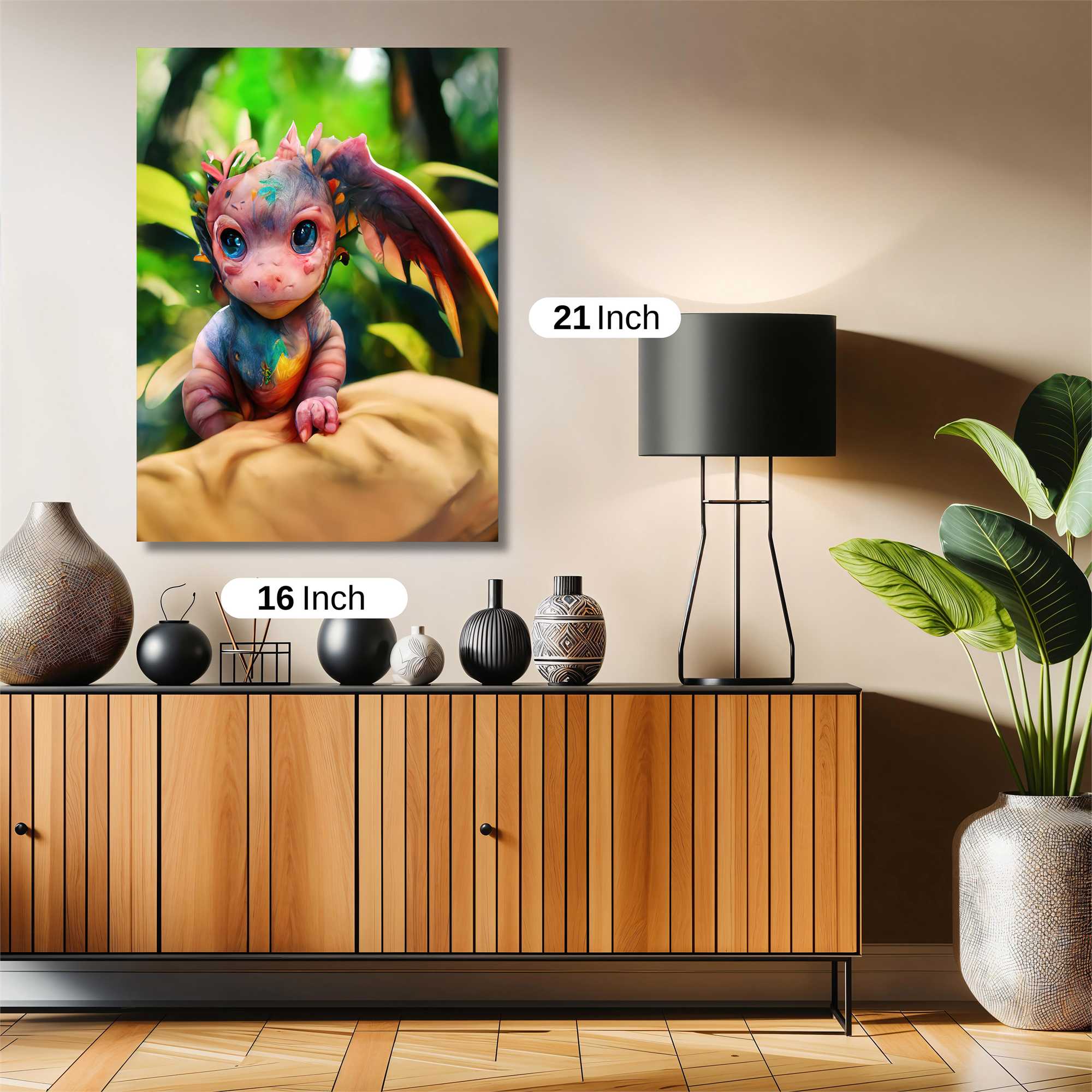 Dragon Whimsy Safe Wall Magnetic / M