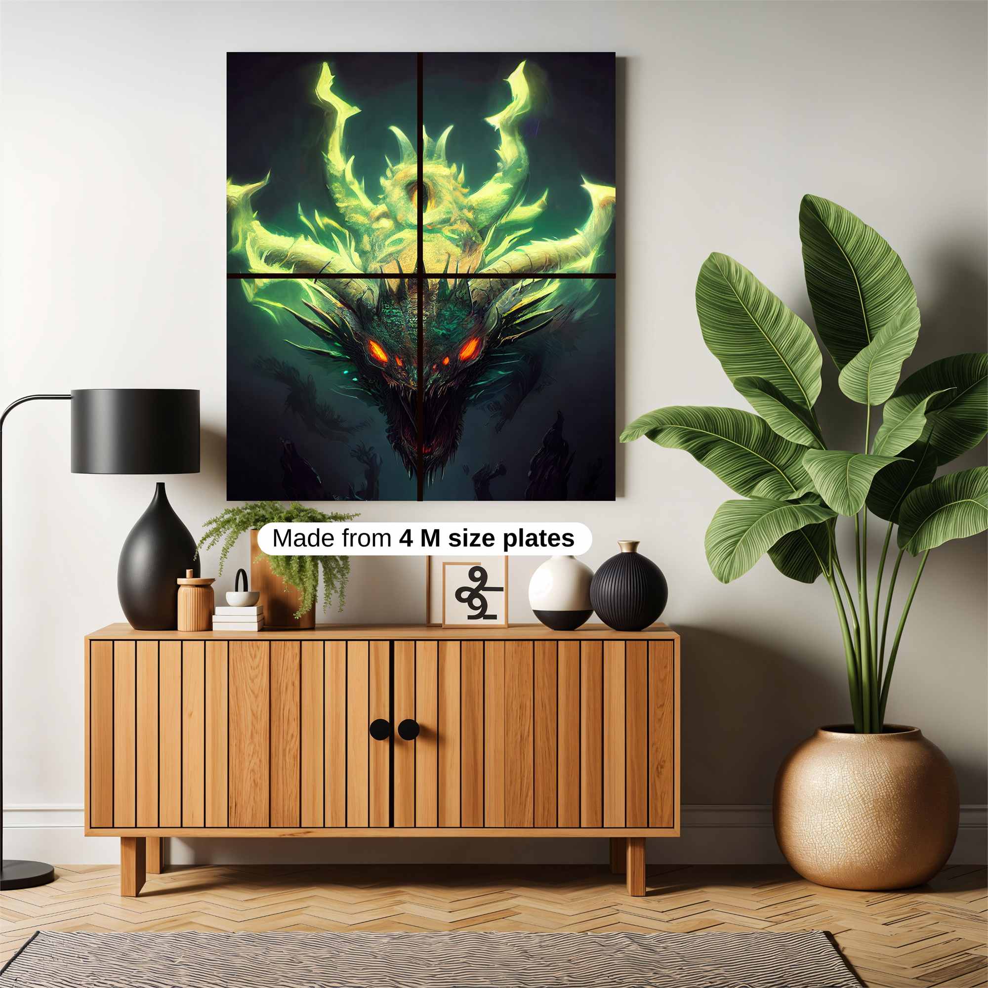 Dragon Unleashed Safe Wall Magnetic / M