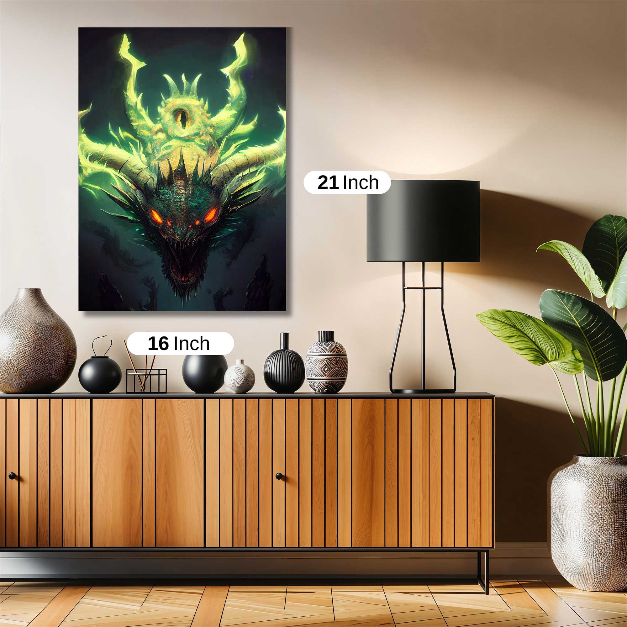 Dragon Unleashed Safe Wall Magnetic / M